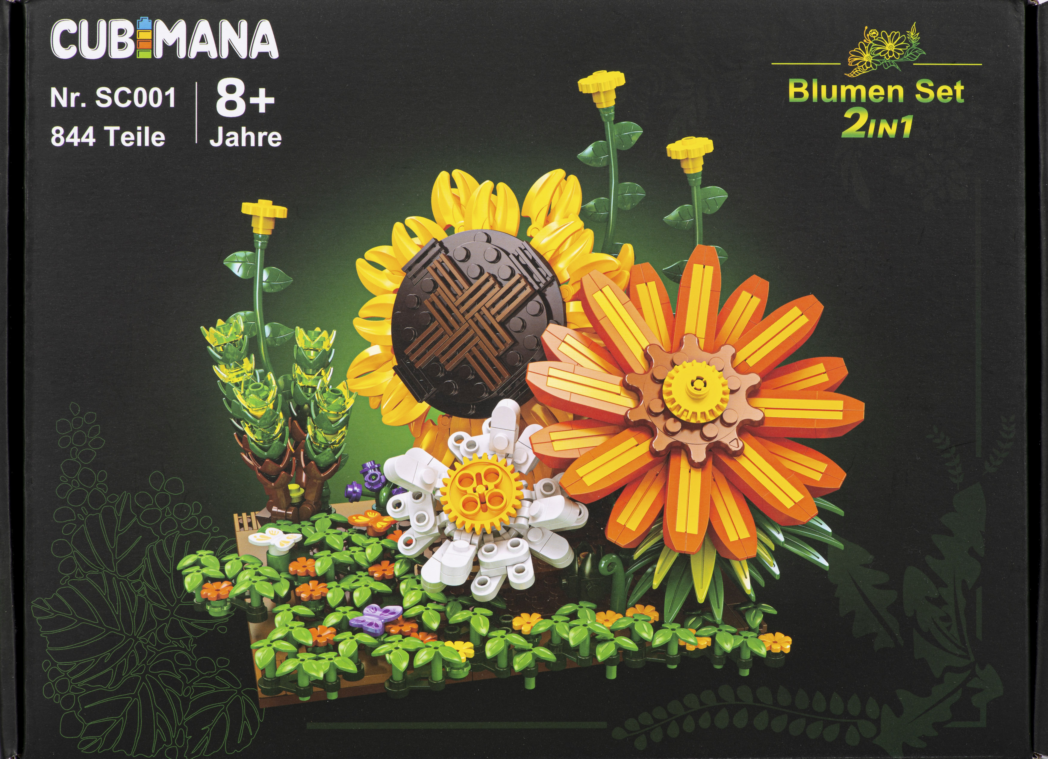 2in1 Blumen Set