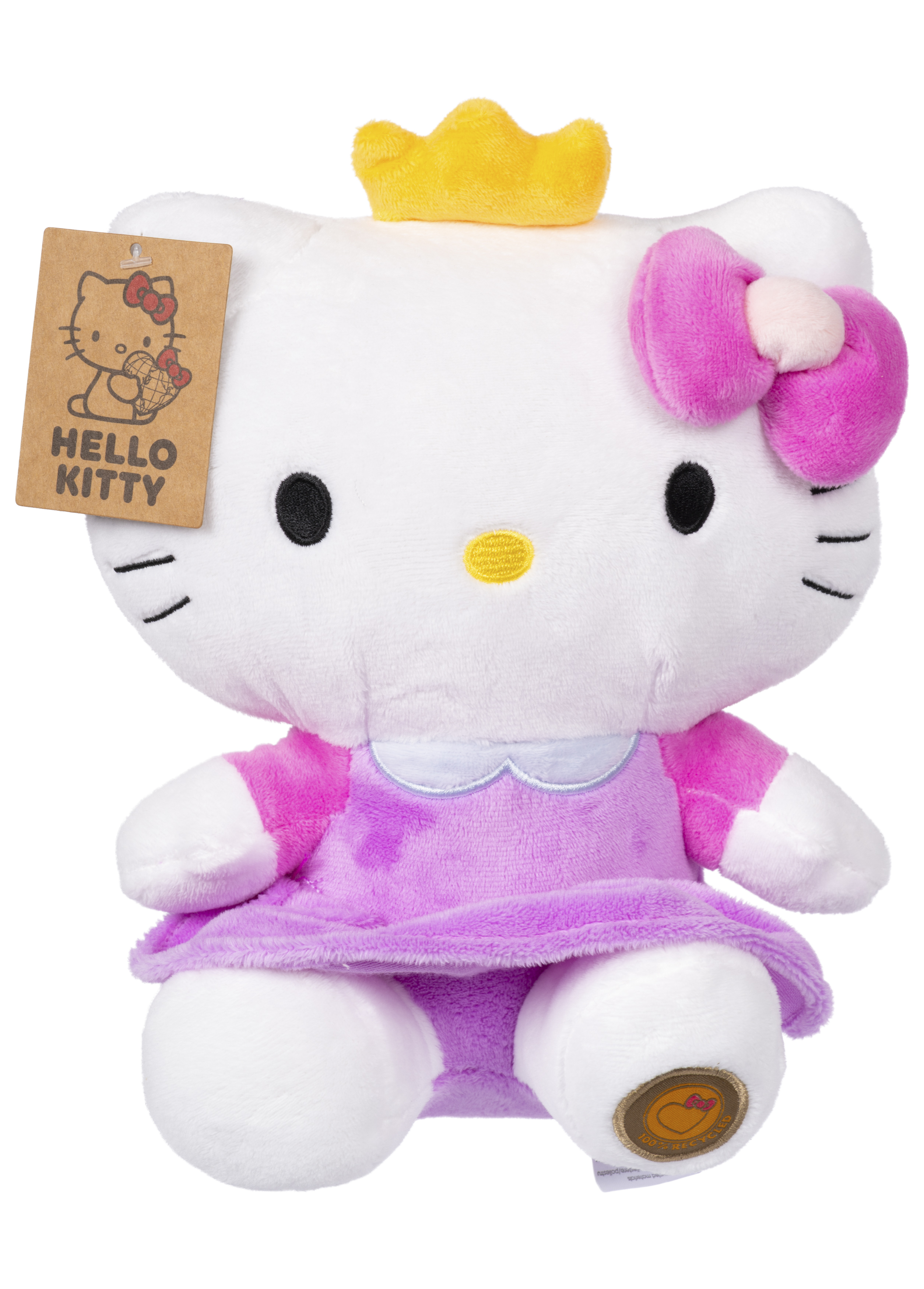 Hello Kitty - Prinzessin Plüsch pink 25 cm