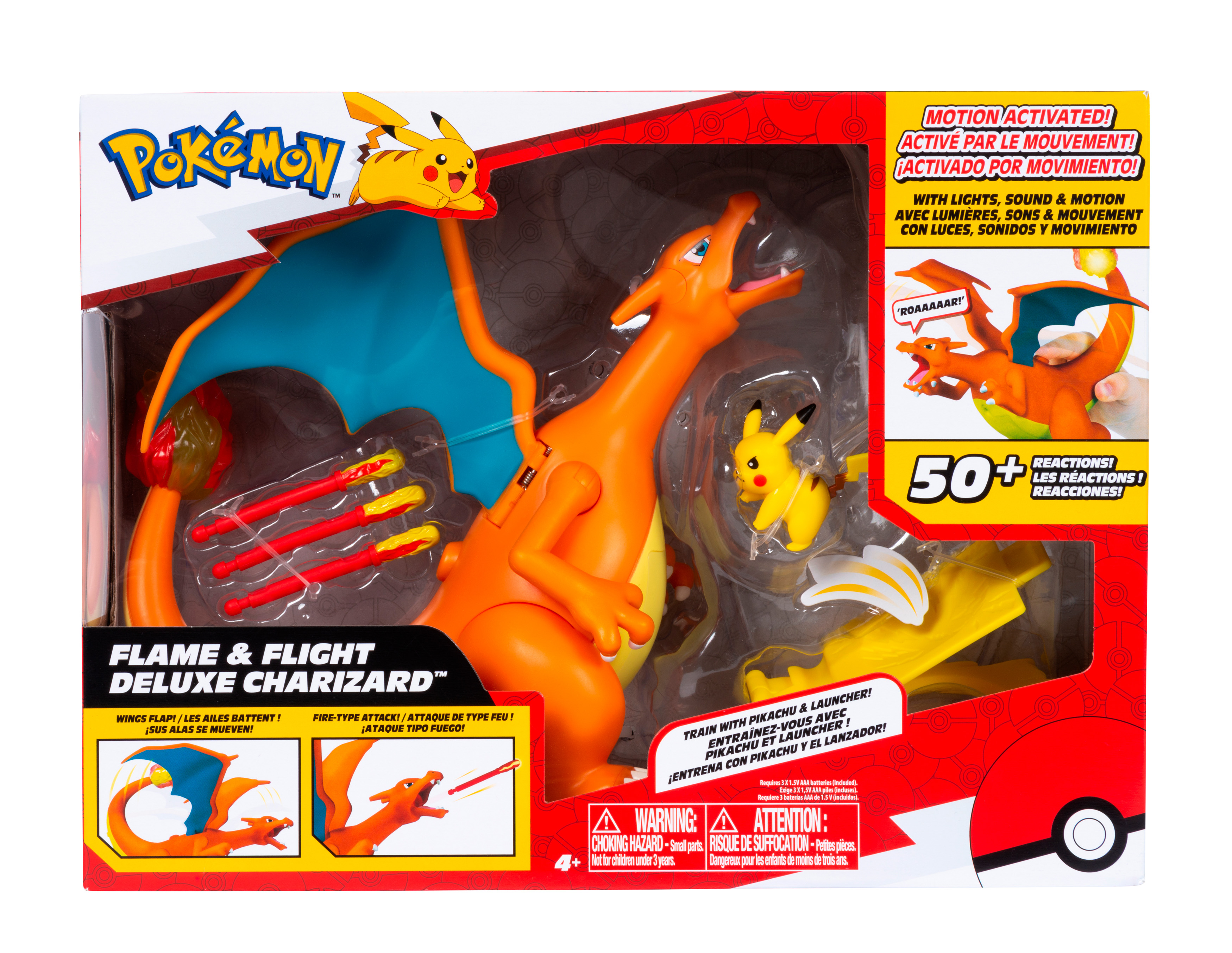 Pokémon - Feuer & Flug Glurak 15 cm