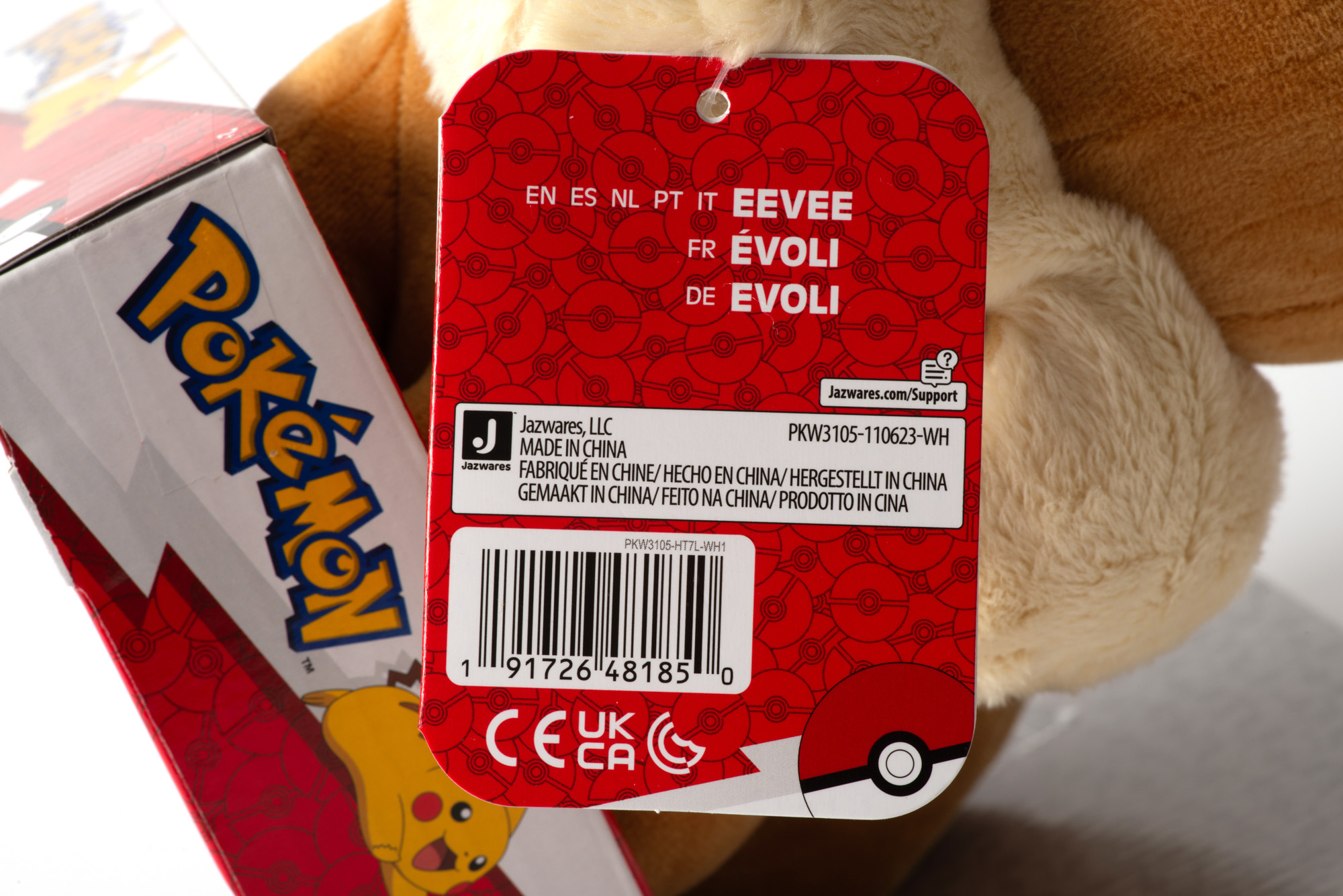 Pokémon - Evoli #2 - Plüsch 30 cm Pokémon - Evoli #2 - Plüsch 30 cm