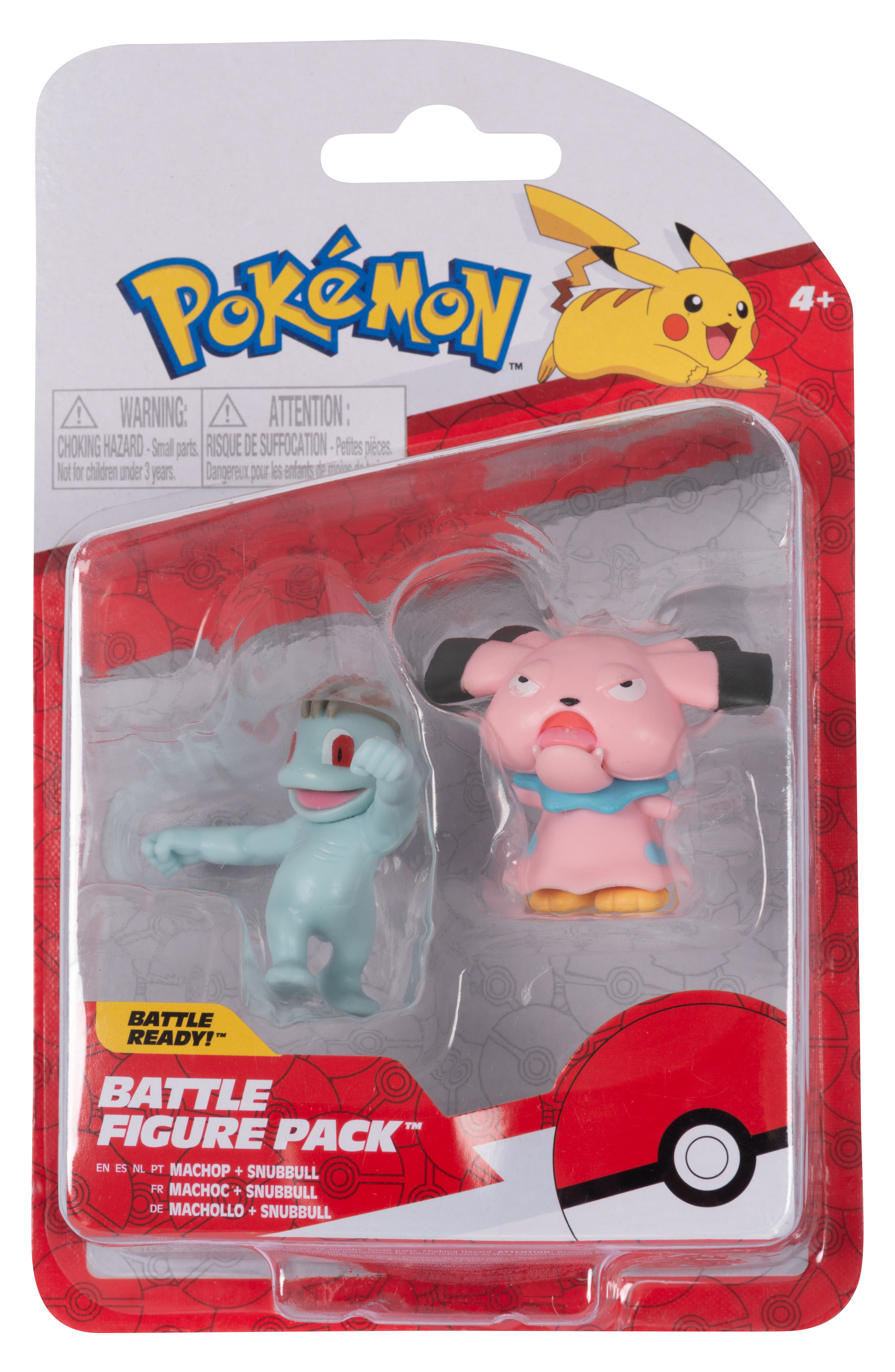 Pokémon - Battle Figure Pack - Machollo & Snubbull