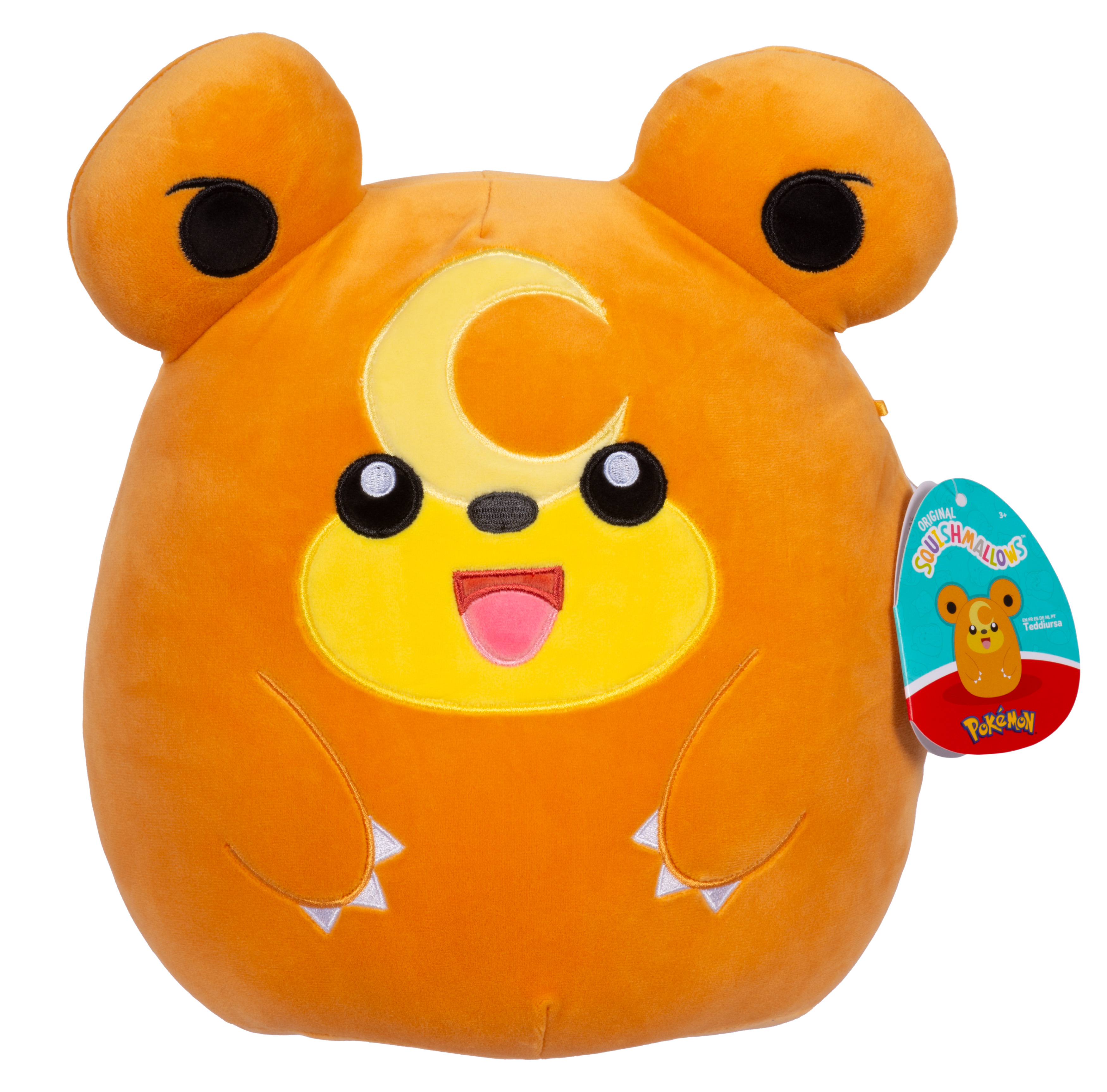 Pokémon - Squishmallows - Teddiursa 25 cm Pokémon - Squishmallows - Teddiursa 25 cm