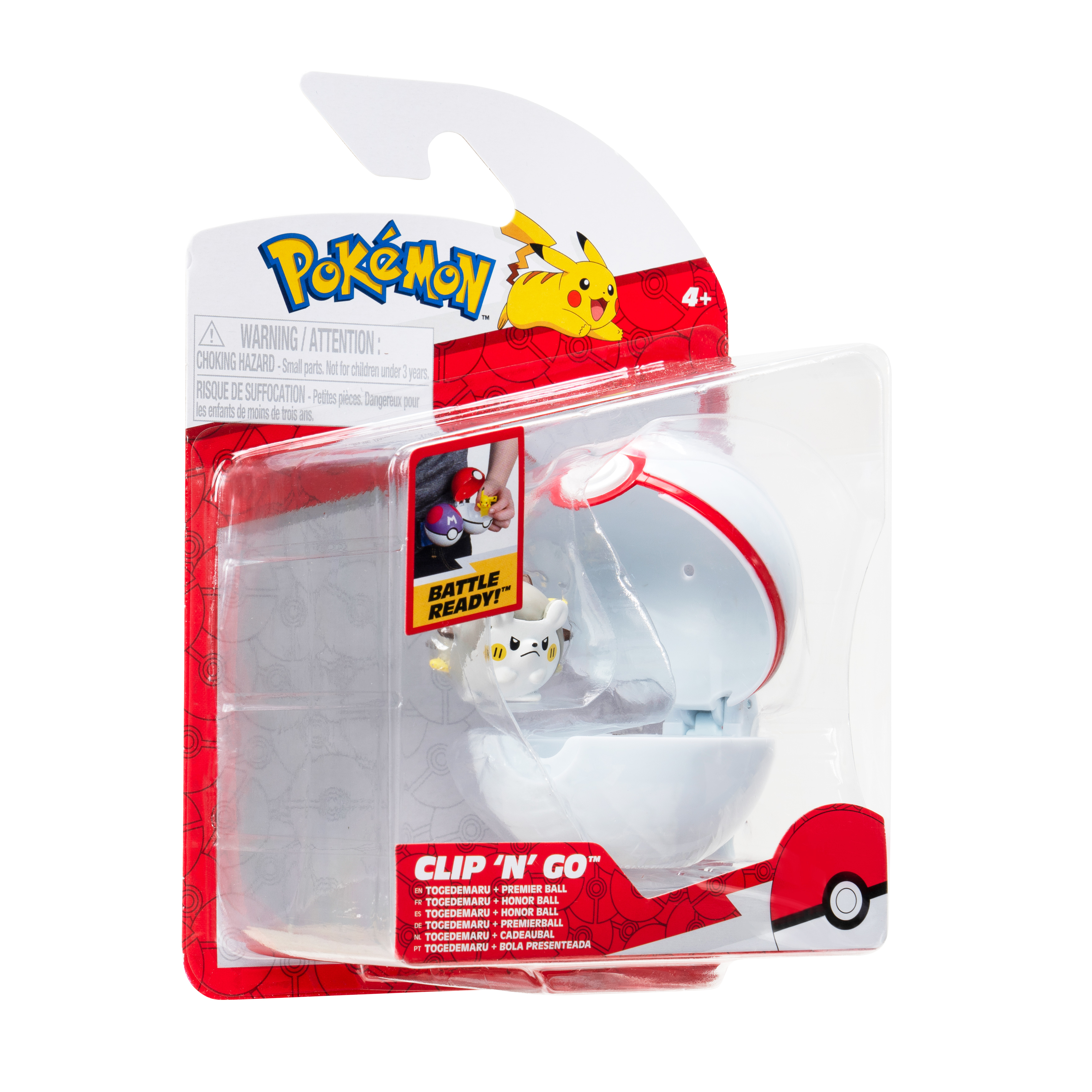 Pokémon - Clip'n Go - Togedemaru & Premier Ball