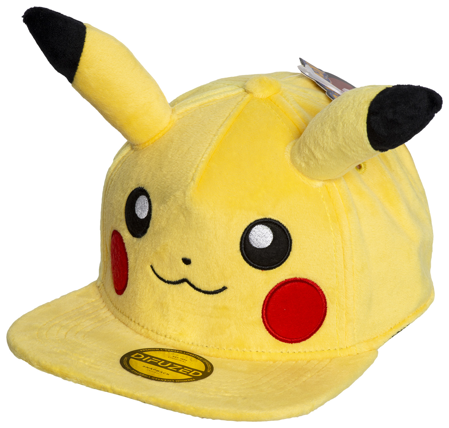 Pokémon - Kappe - Pikachu Plüsch Pokémon - Kappe - Pikachu Plüsch
