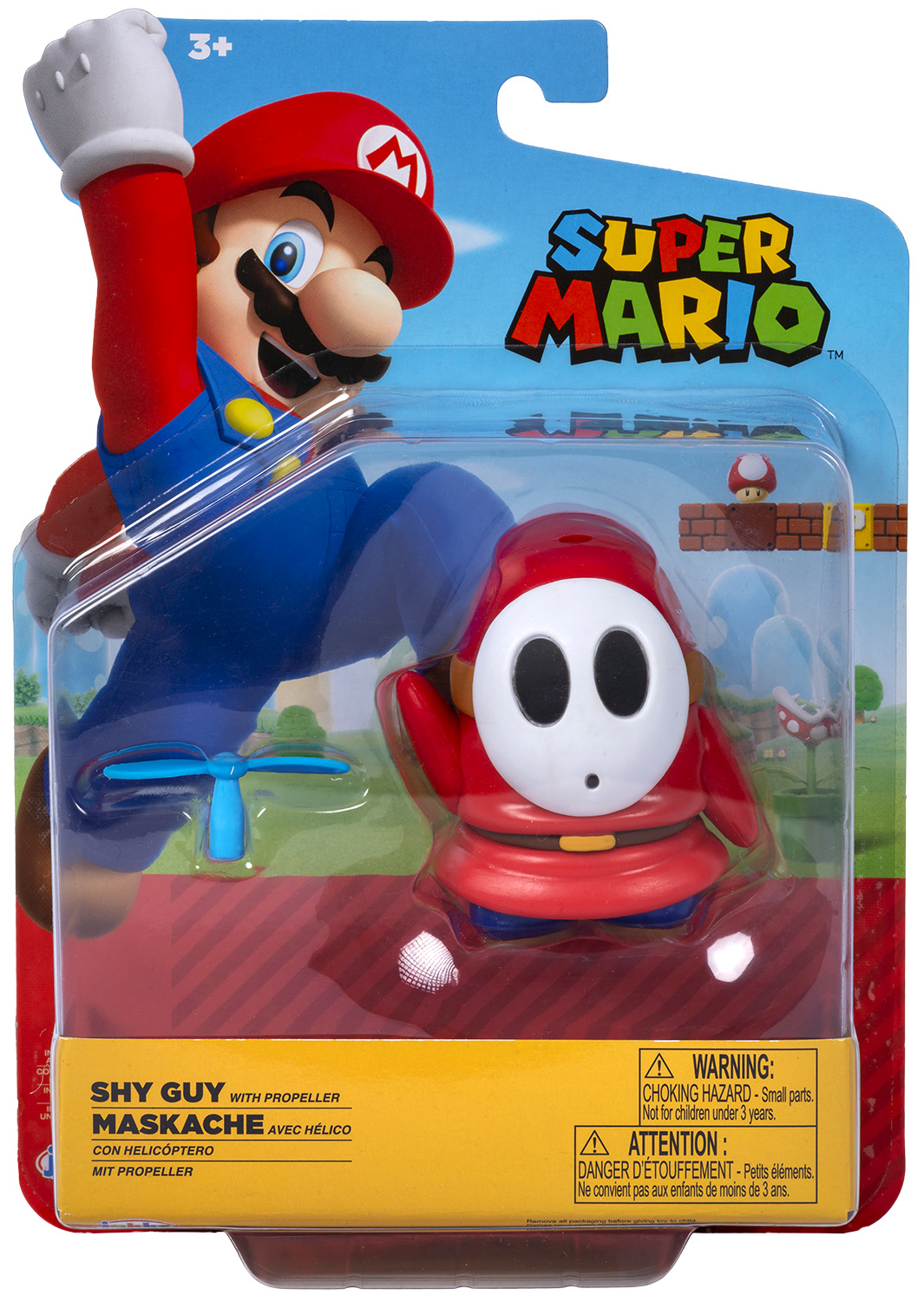 Super Mario - Red Shy Guy Figur 10 cm