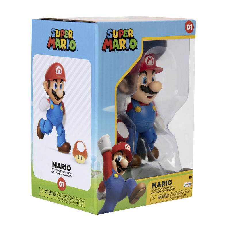 Super Mario - Mario 10 cm Figur (Sammlerbox)