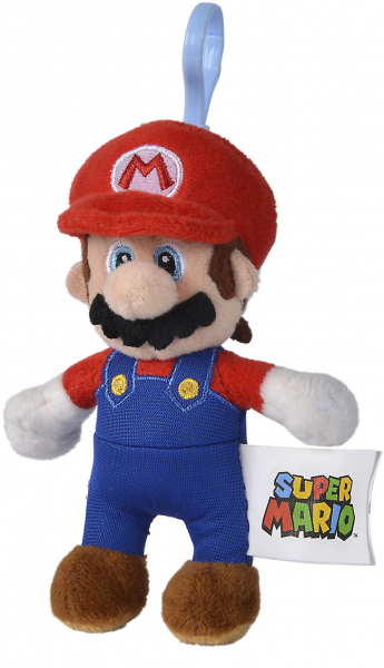 Super Mario - Mario - Plüsch Schlüsselanhänger 15 cm