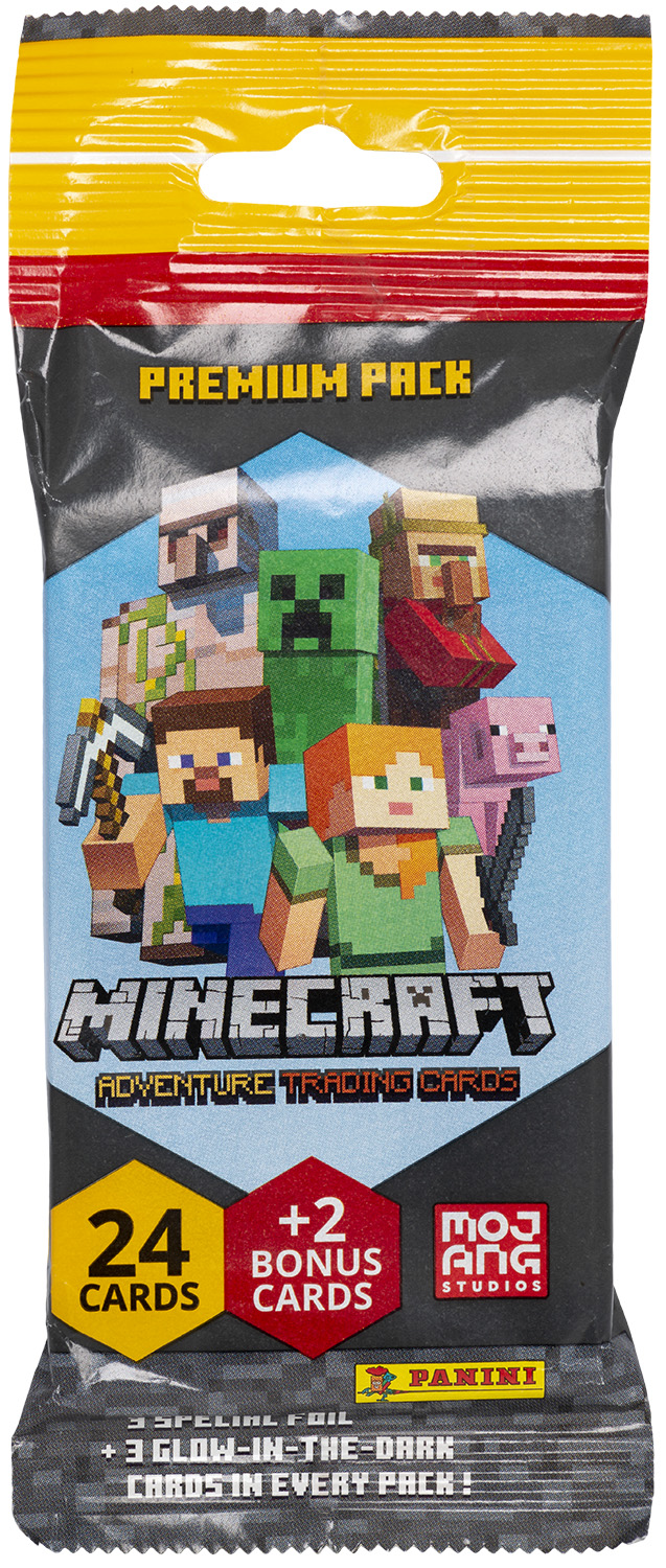 Panini Minecraft Sammelkarten - Premium Pack