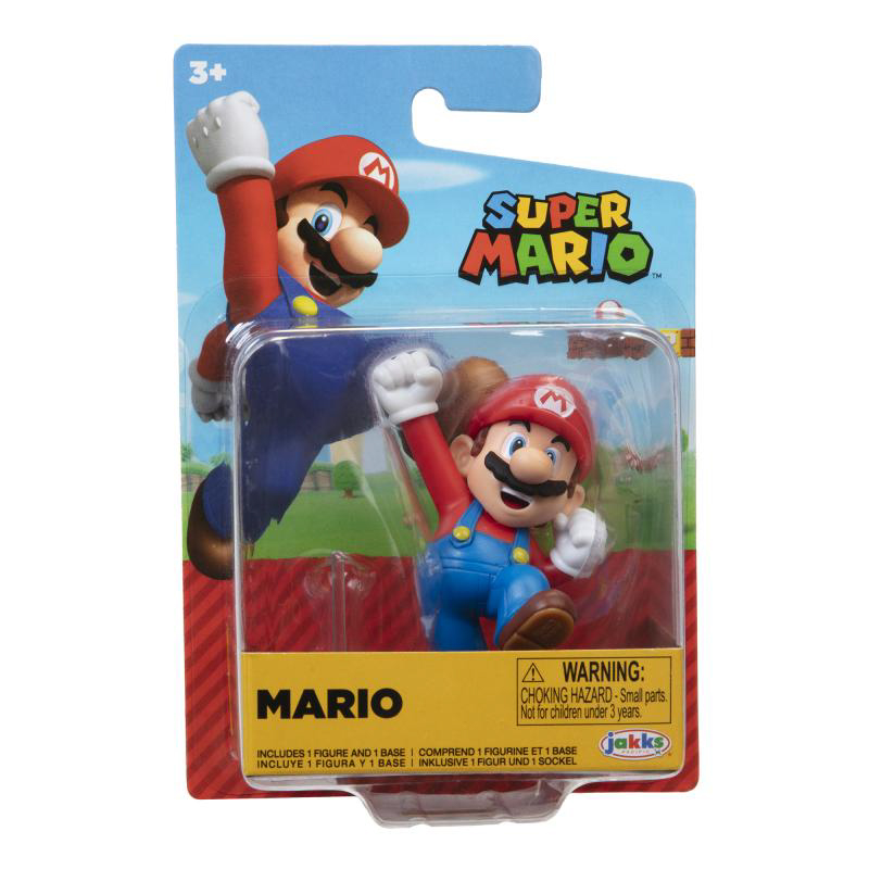 Super Mario - Jumping Mario - Figur 6,5 cm