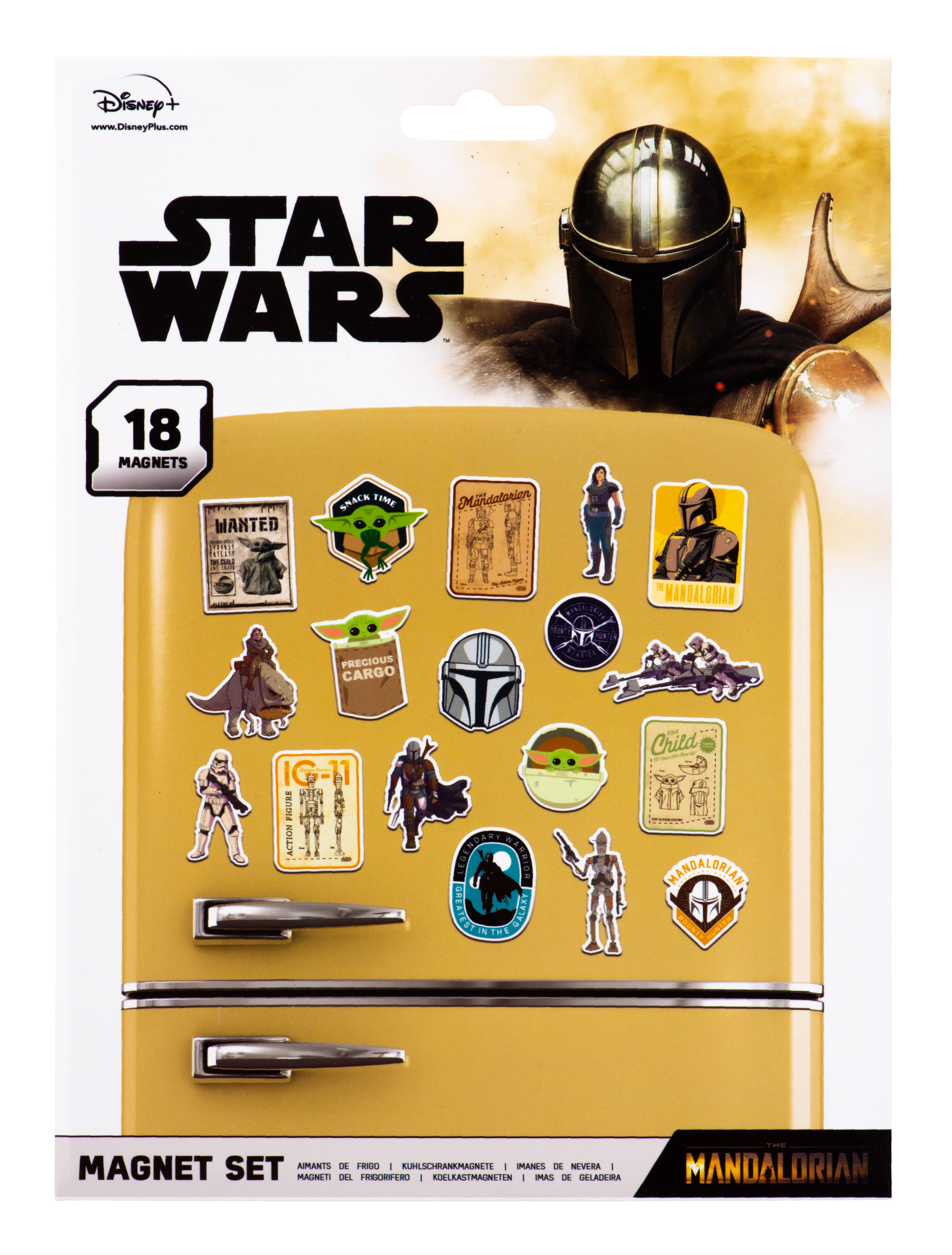 Star Wars: The Mandalorian Magnet Set