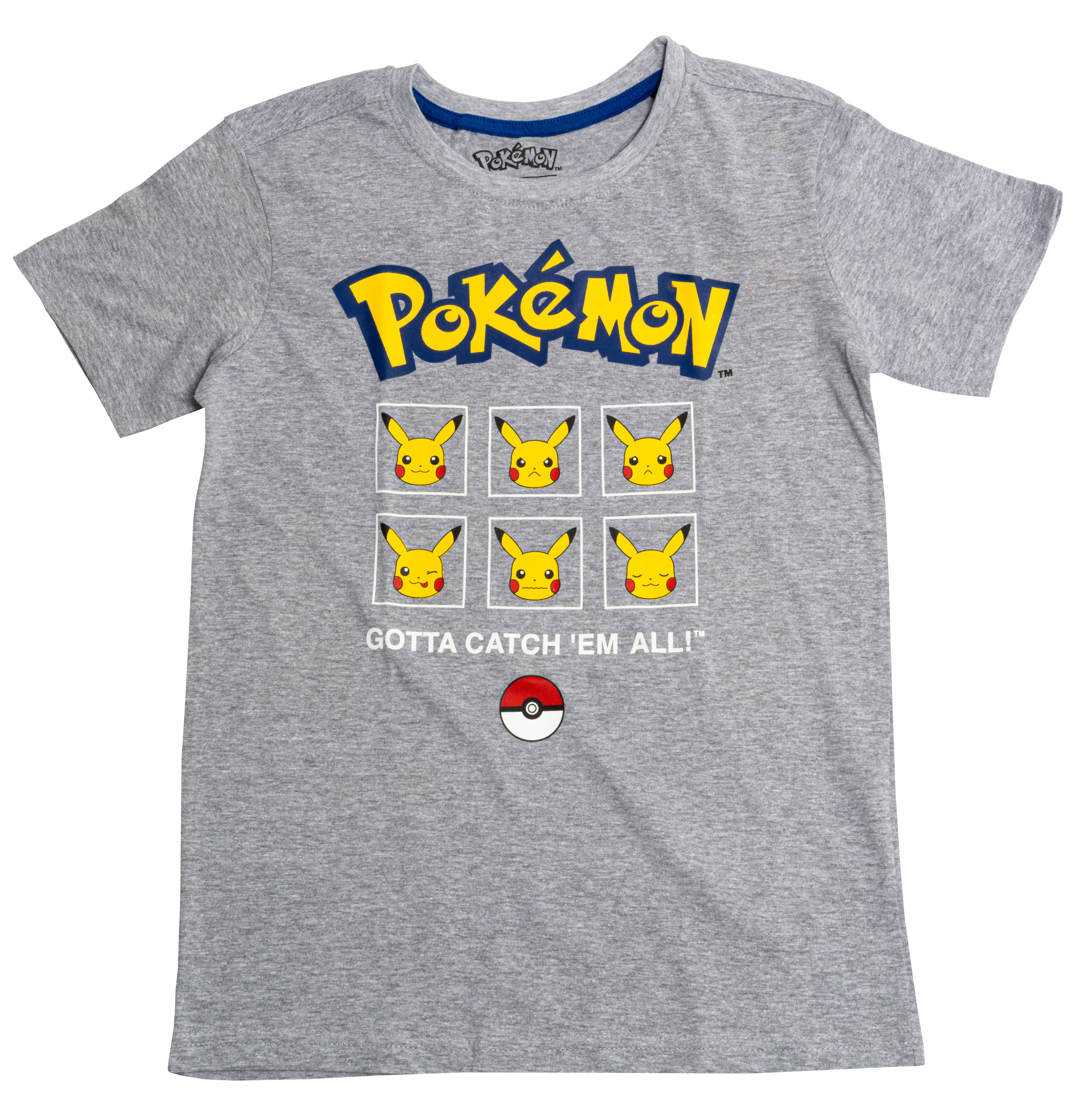 Pokémon - Pika Expressions - Boys T-Shirt Gr. 110/116