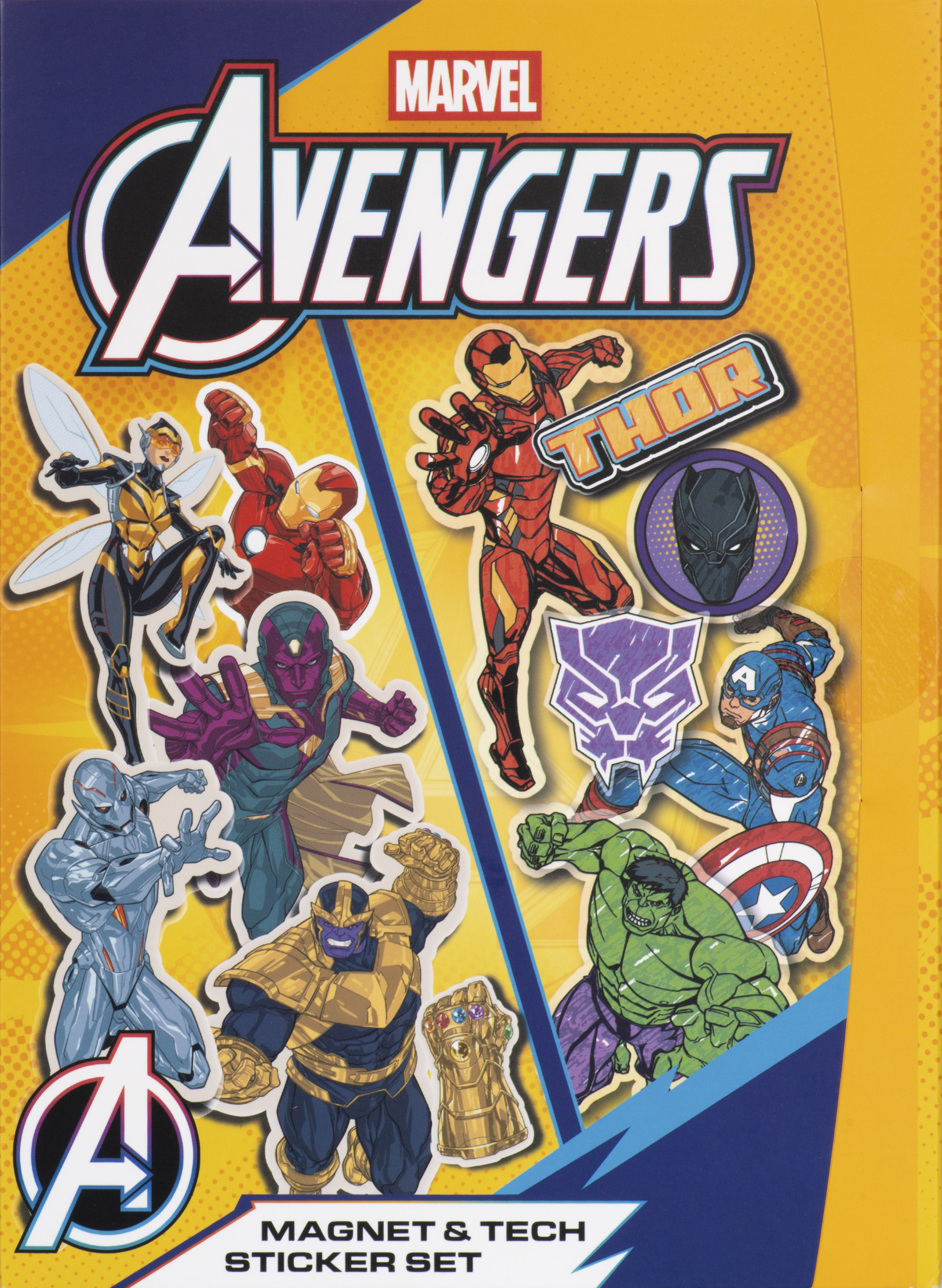Avengers - Magnet & Tech Sticker Set