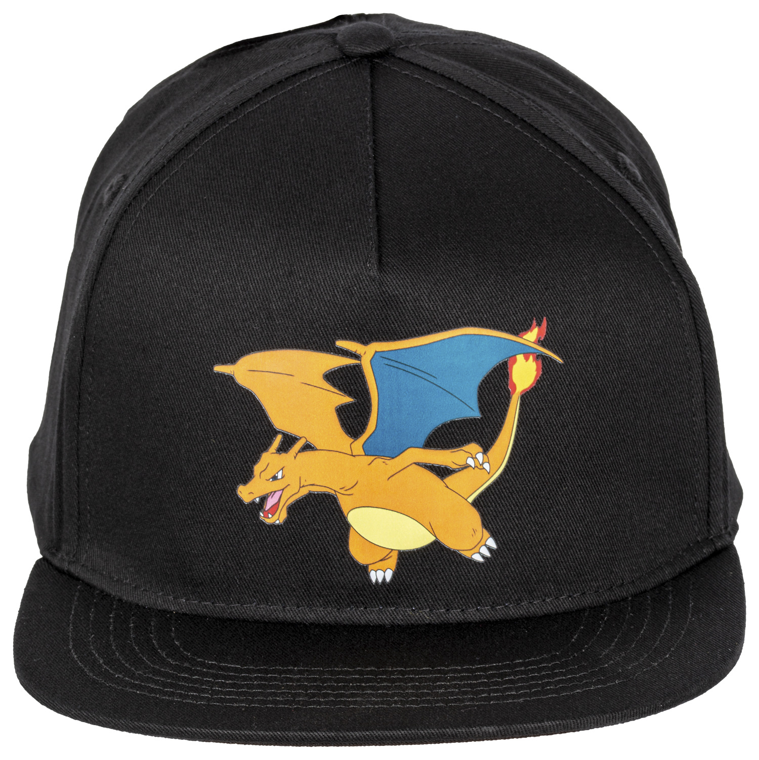 Kappe - Pokémon - Glurak schwarz