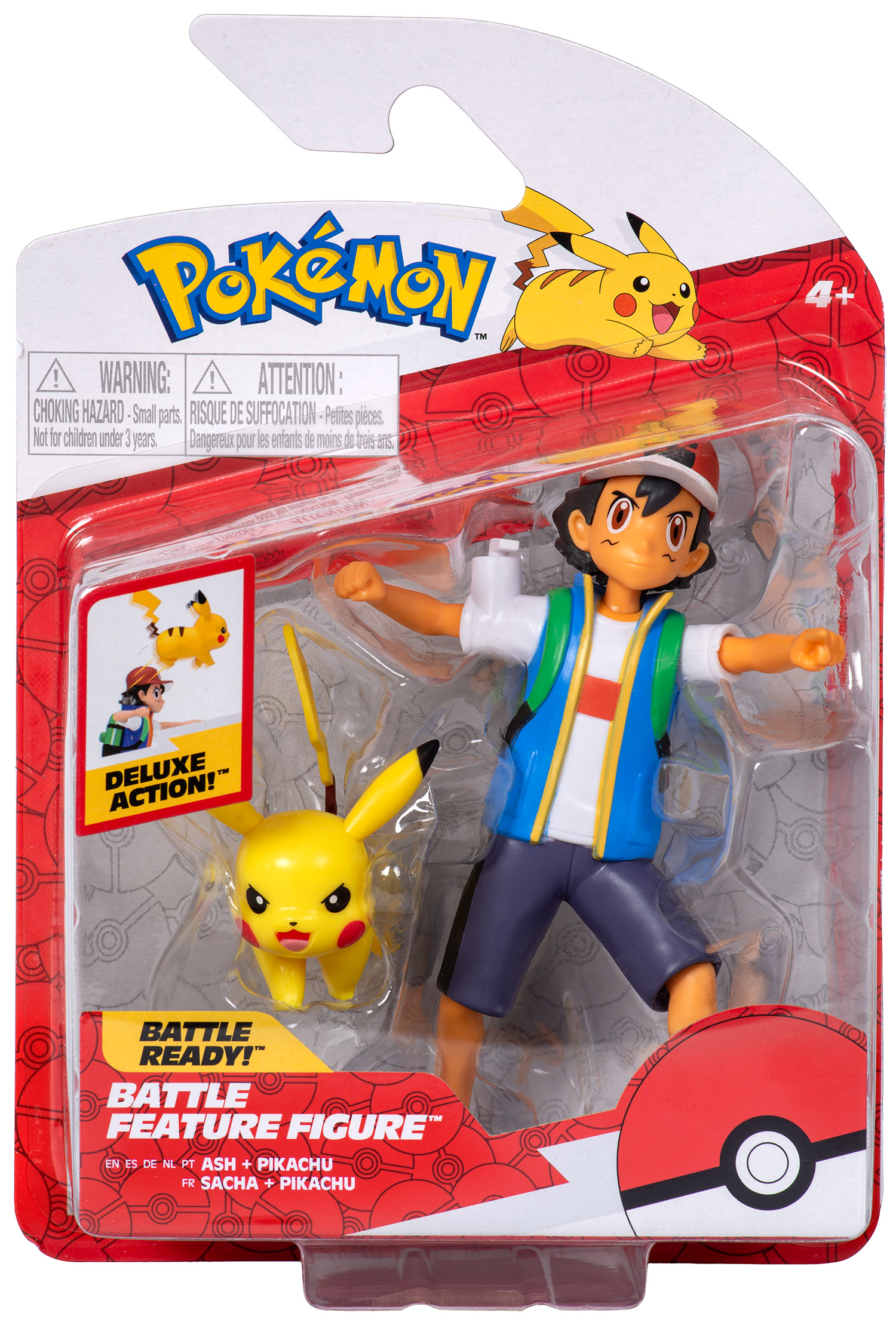 Pokémon - Battle Feature Figuren Pack - Ash & Pikachu Pokémon - Battle Feature Figuren Pack - Ash & Pikachu
