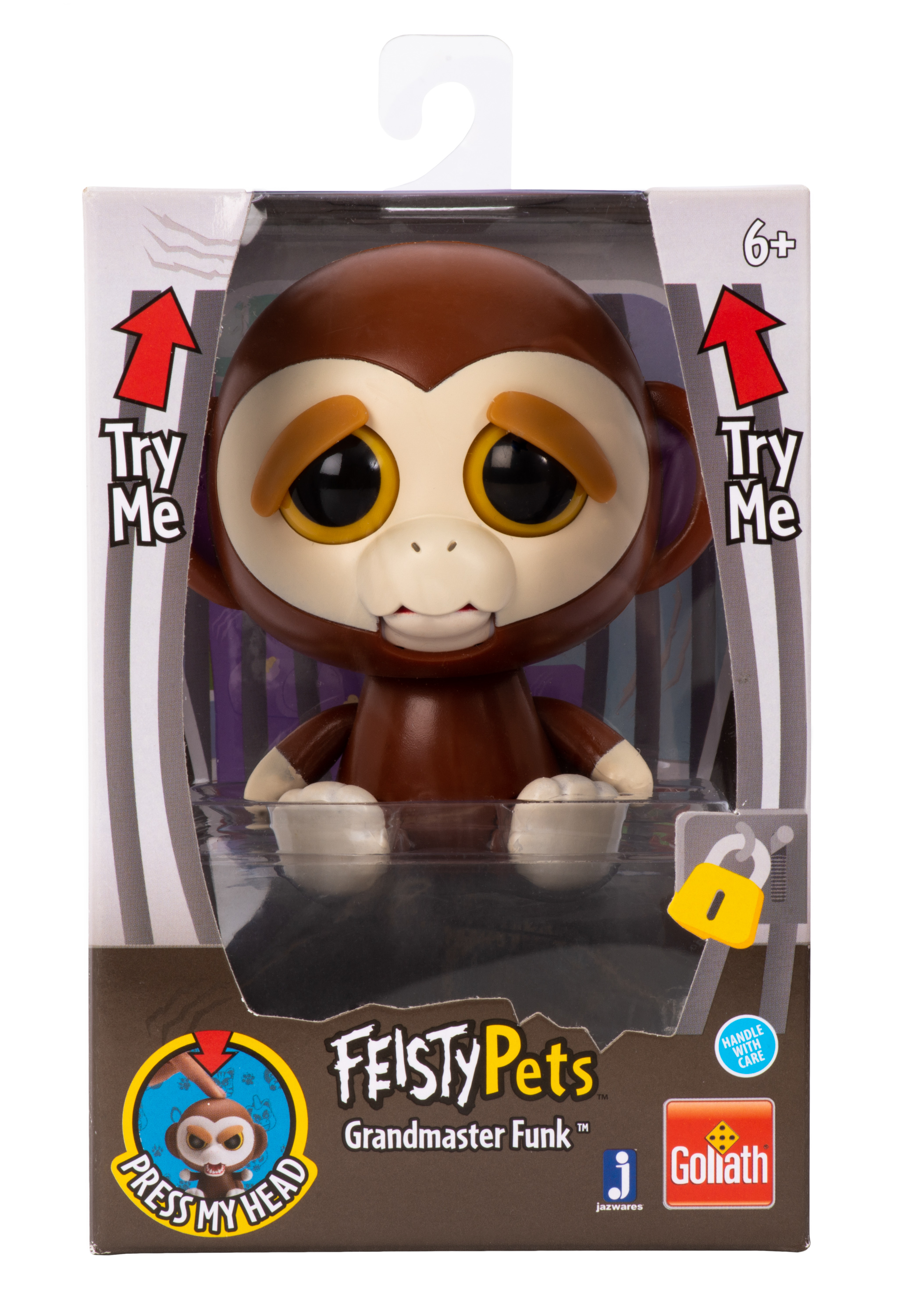 Feisty Pets - Monkey - 10 cm