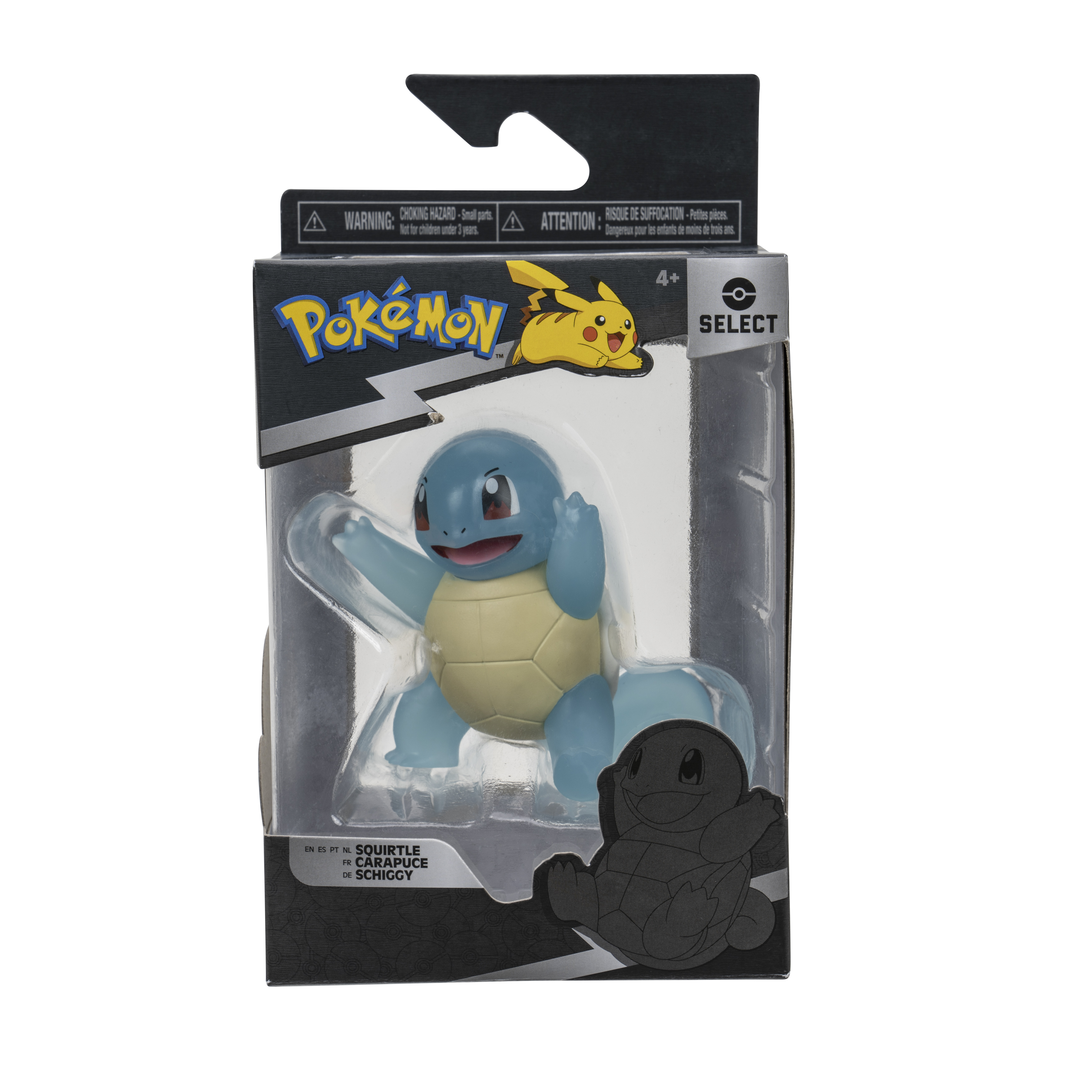 Pokémon - 7,5 cm Select Figur transparent - Schiggy