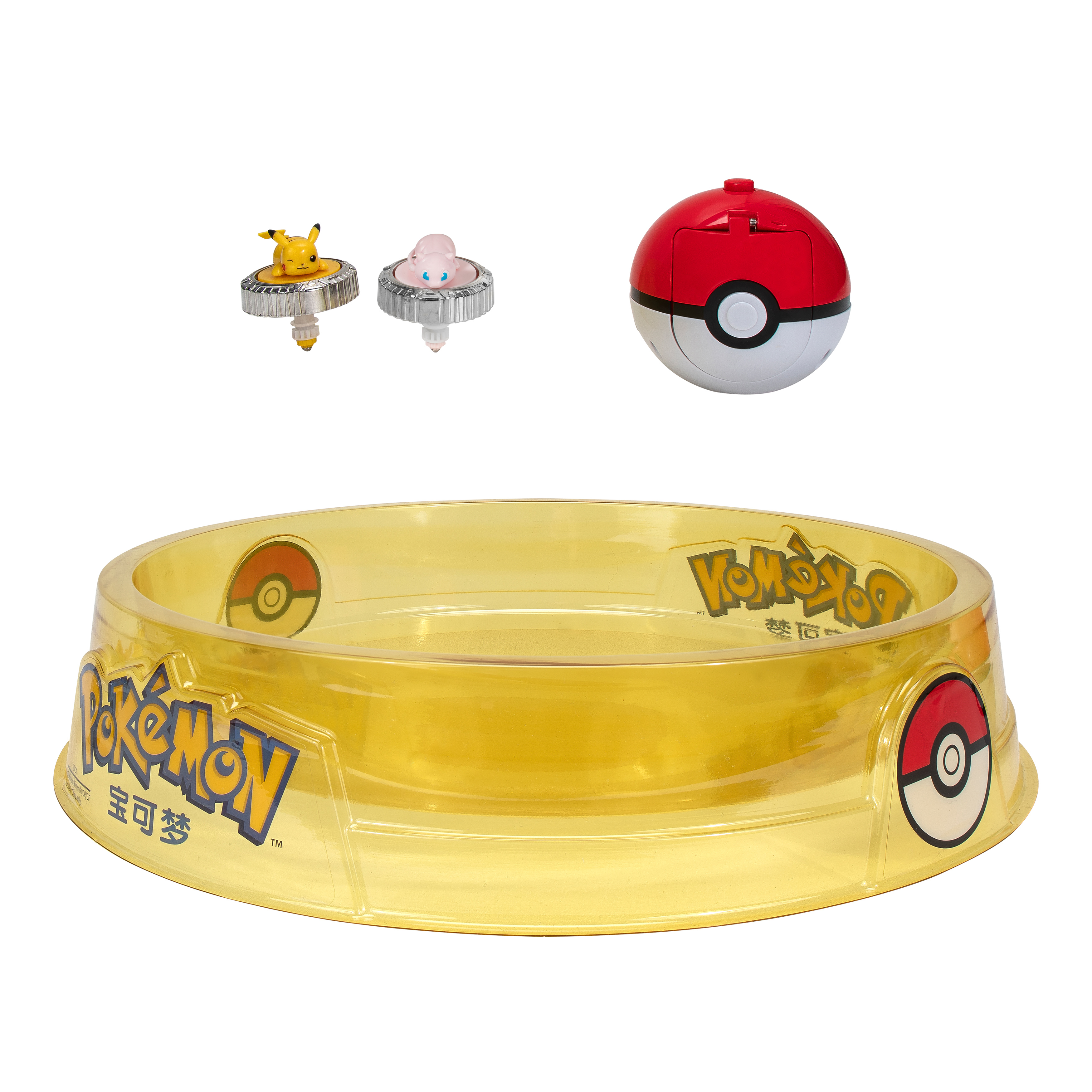 Pokémon - Battle Spinner Arena Set (Pikachu & Mew) Pokémon - Battle Spinner Arena Set (Pikachu & Mew)