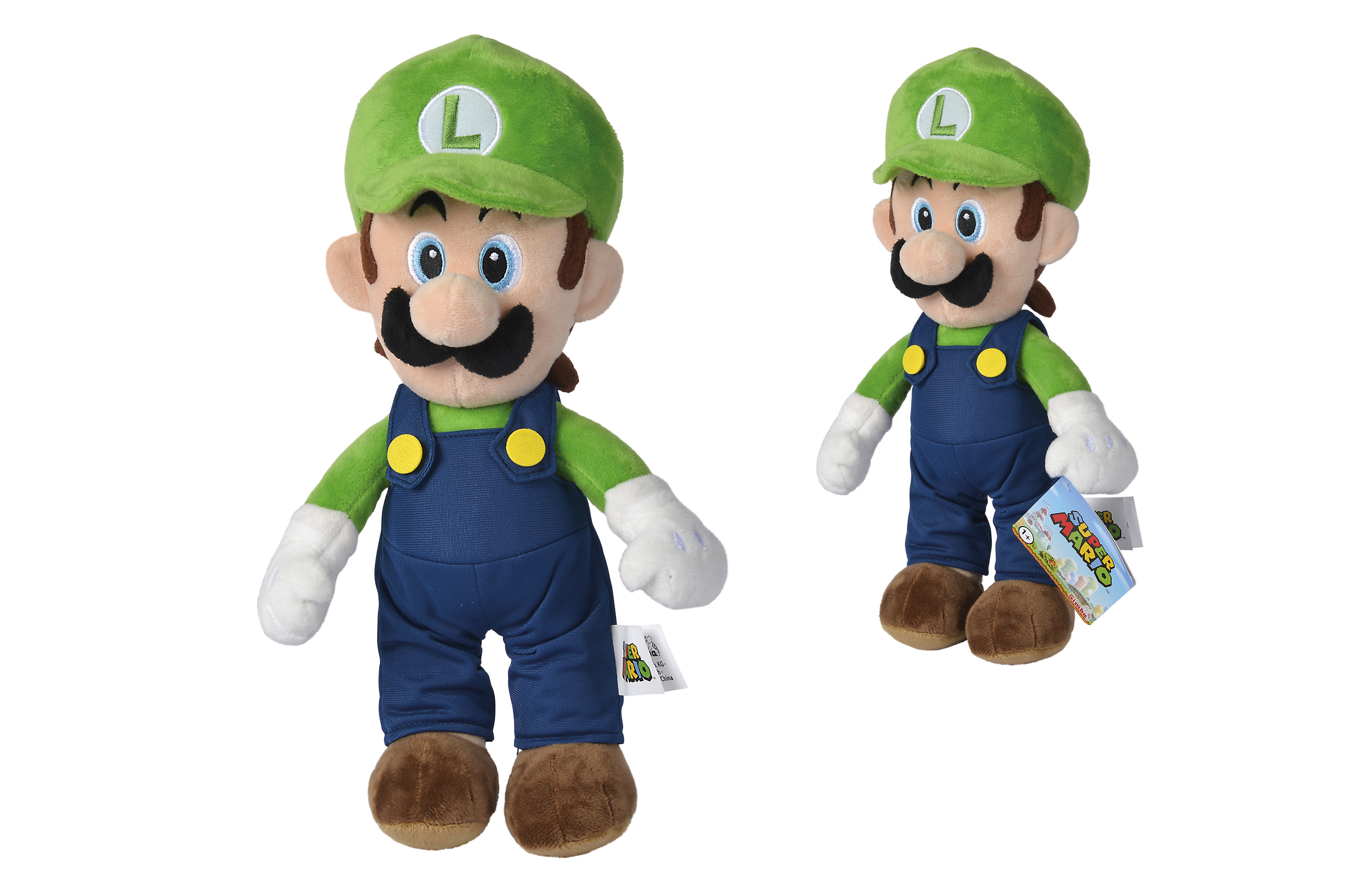 Super Mario - Luigi - Plüsch 30 cm Super Mario - Luigi - Plüsch 30 cm