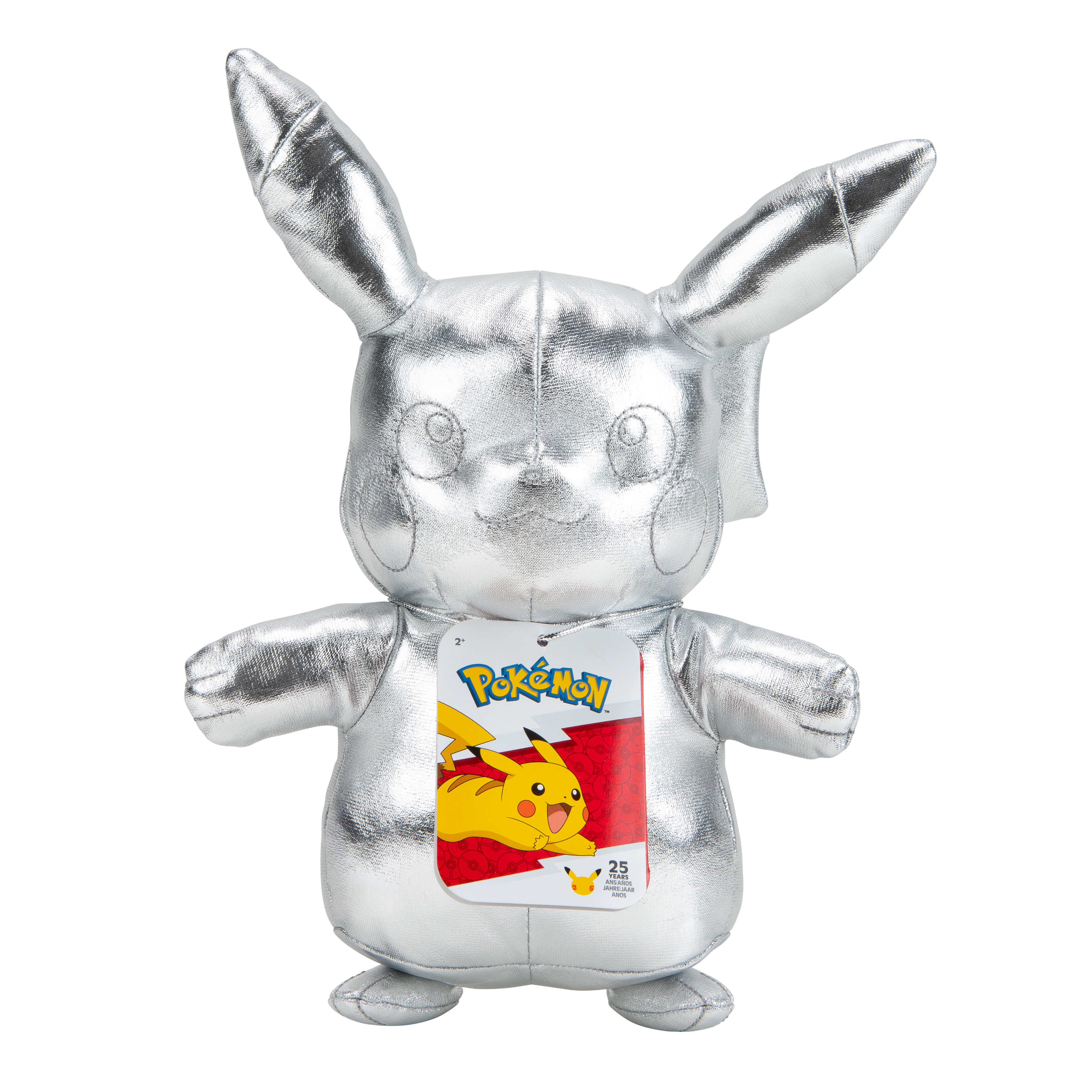 Pokémon - Pikachu Silber Plüsch 20 cm
