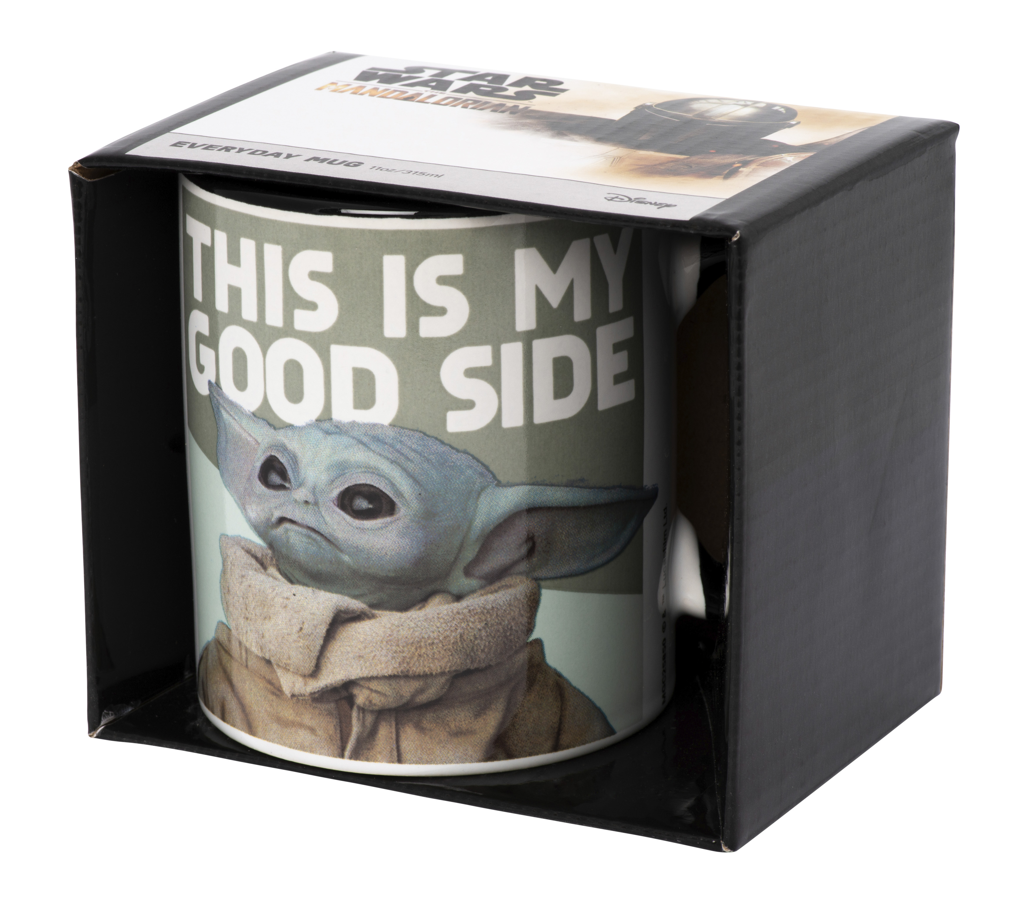 Tasse koloriert - Star Wars - Baby Yoda (Good Side)