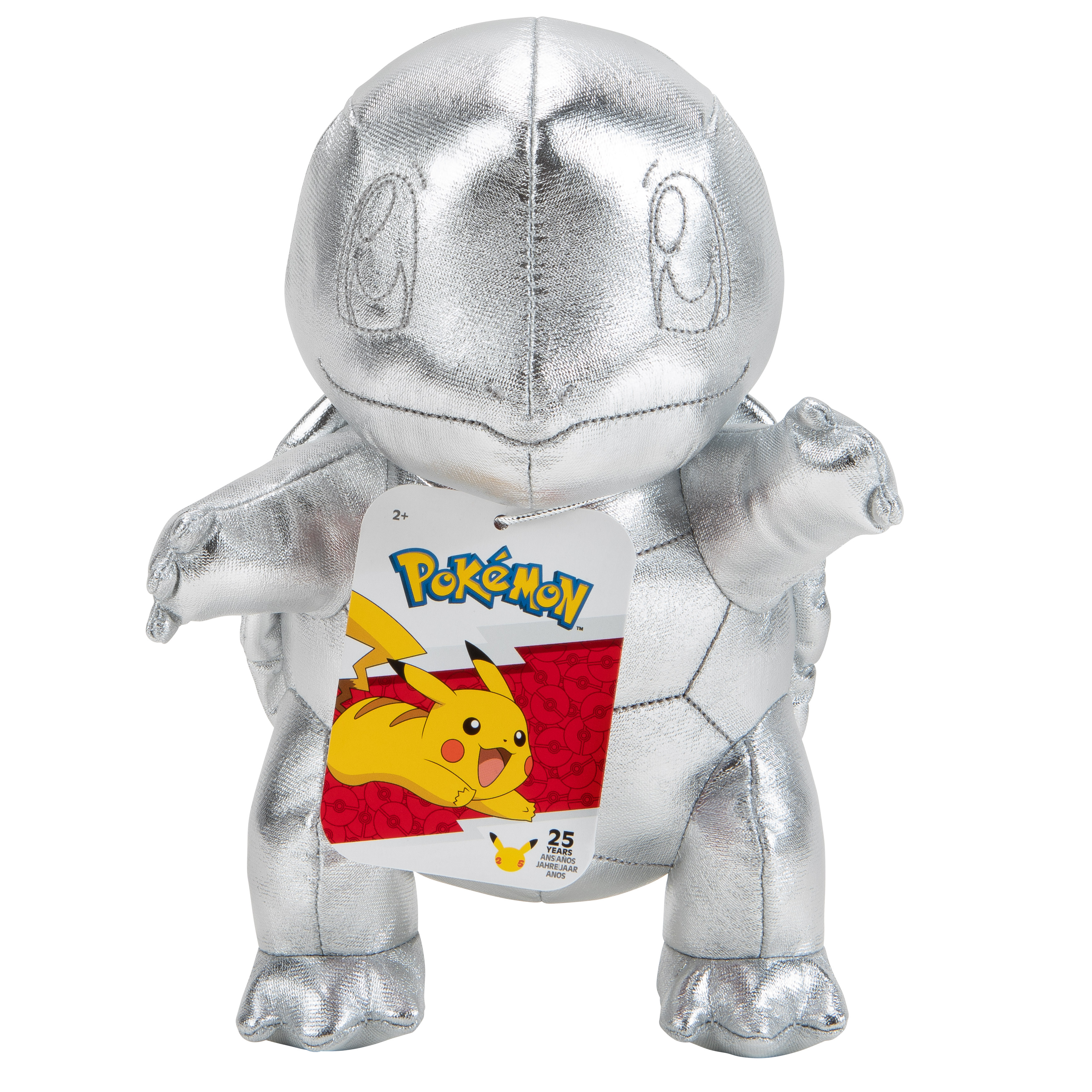 Pokémon - Schiggy Silber Plüsch 20 cm