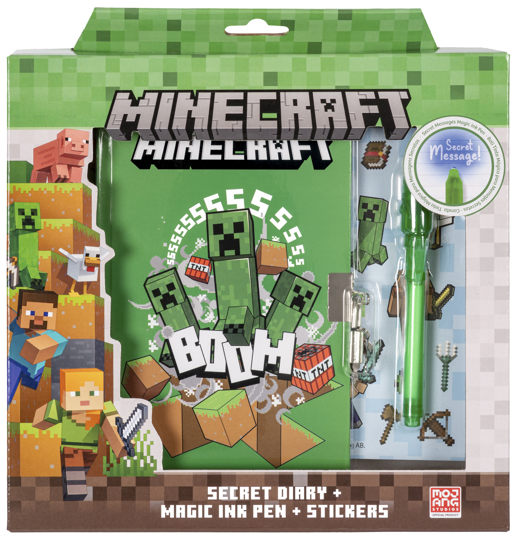 Minecraft - Tagebuch + Stift