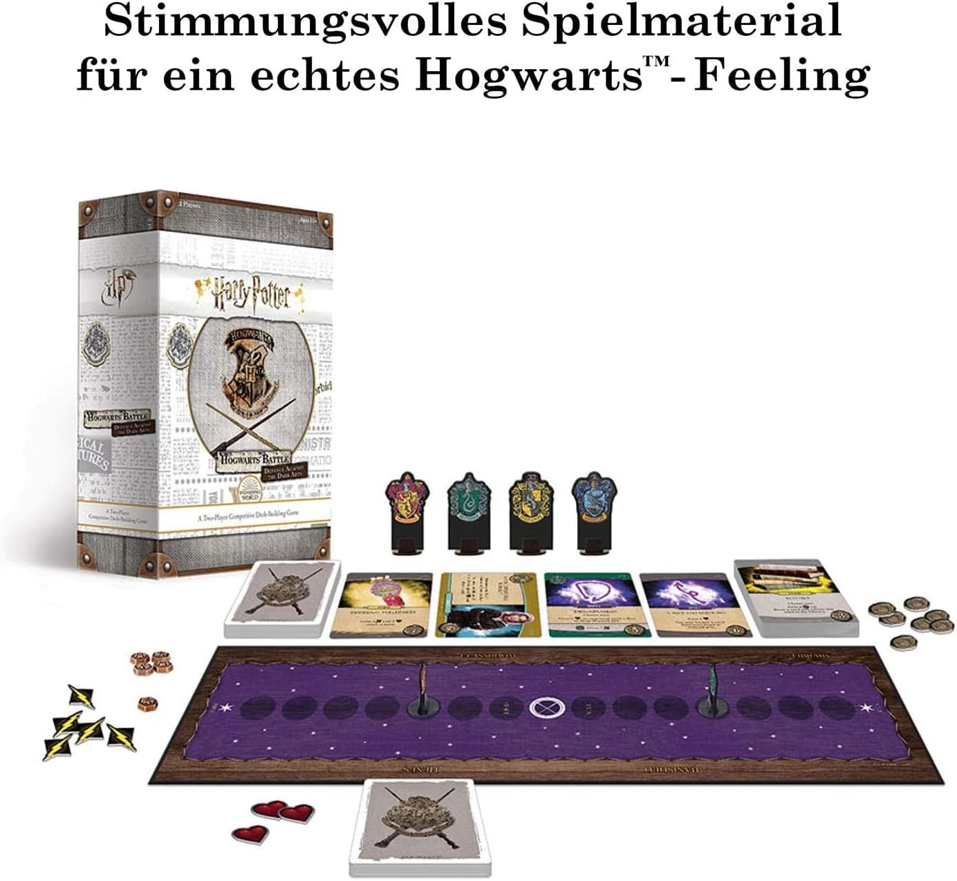 Harry Potter - Kampf um Hogwarts - Verteidigung gegen die Dunklen Künste - Brettspiel Harry Potter - Kampf um Hogwarts - Verteidigung gegen die Dunklen Künste - Brettspiel