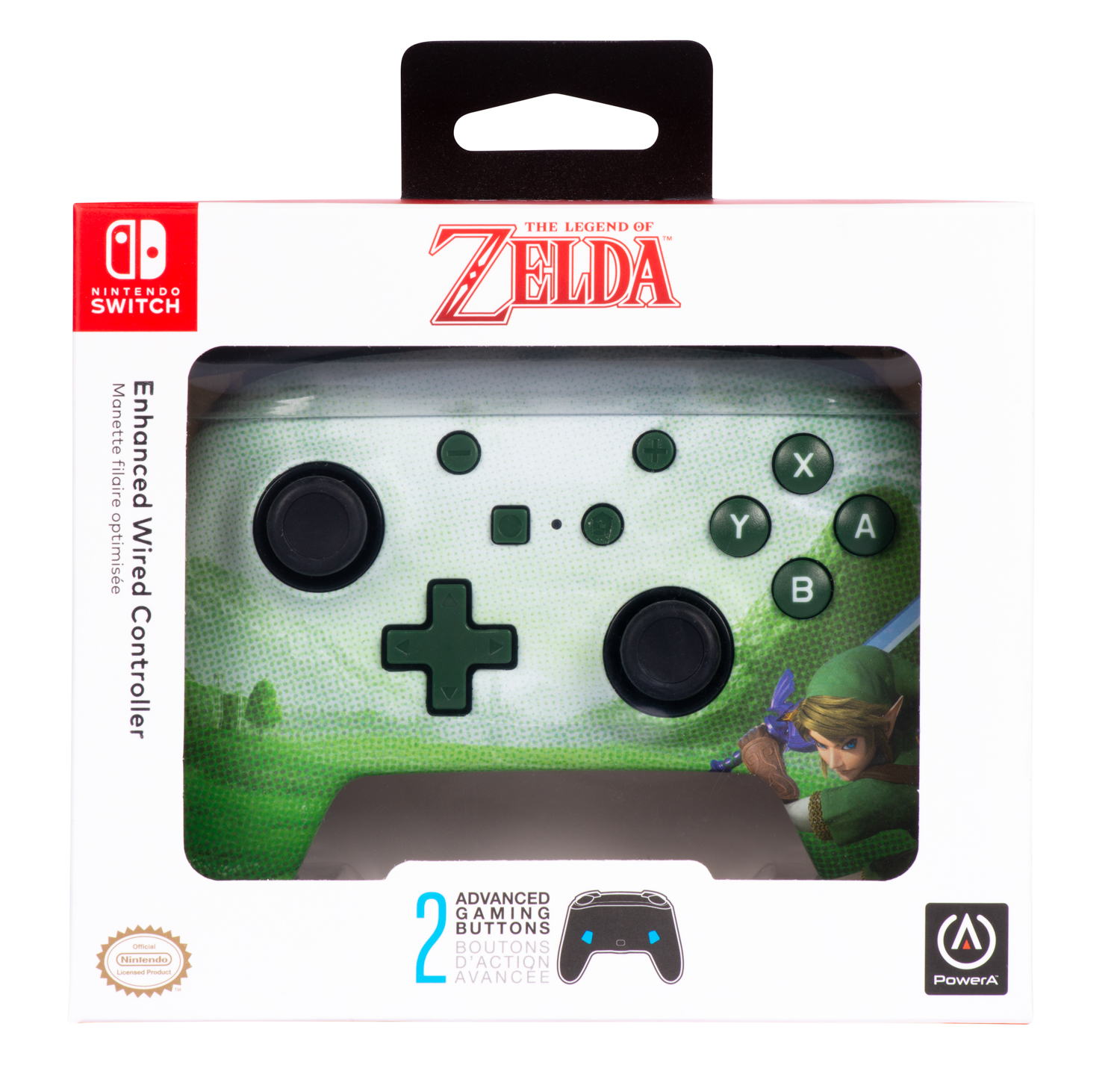Nintendo Switch Link Hyrule Controller kabelgebunden Nintendo Switch Link Hyrule Controller kabelgebunden