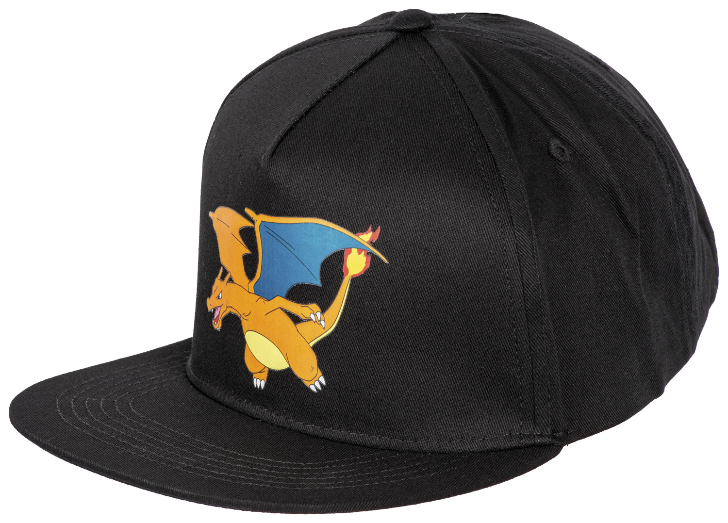 Kappe - Pokémon - Glurak schwarz