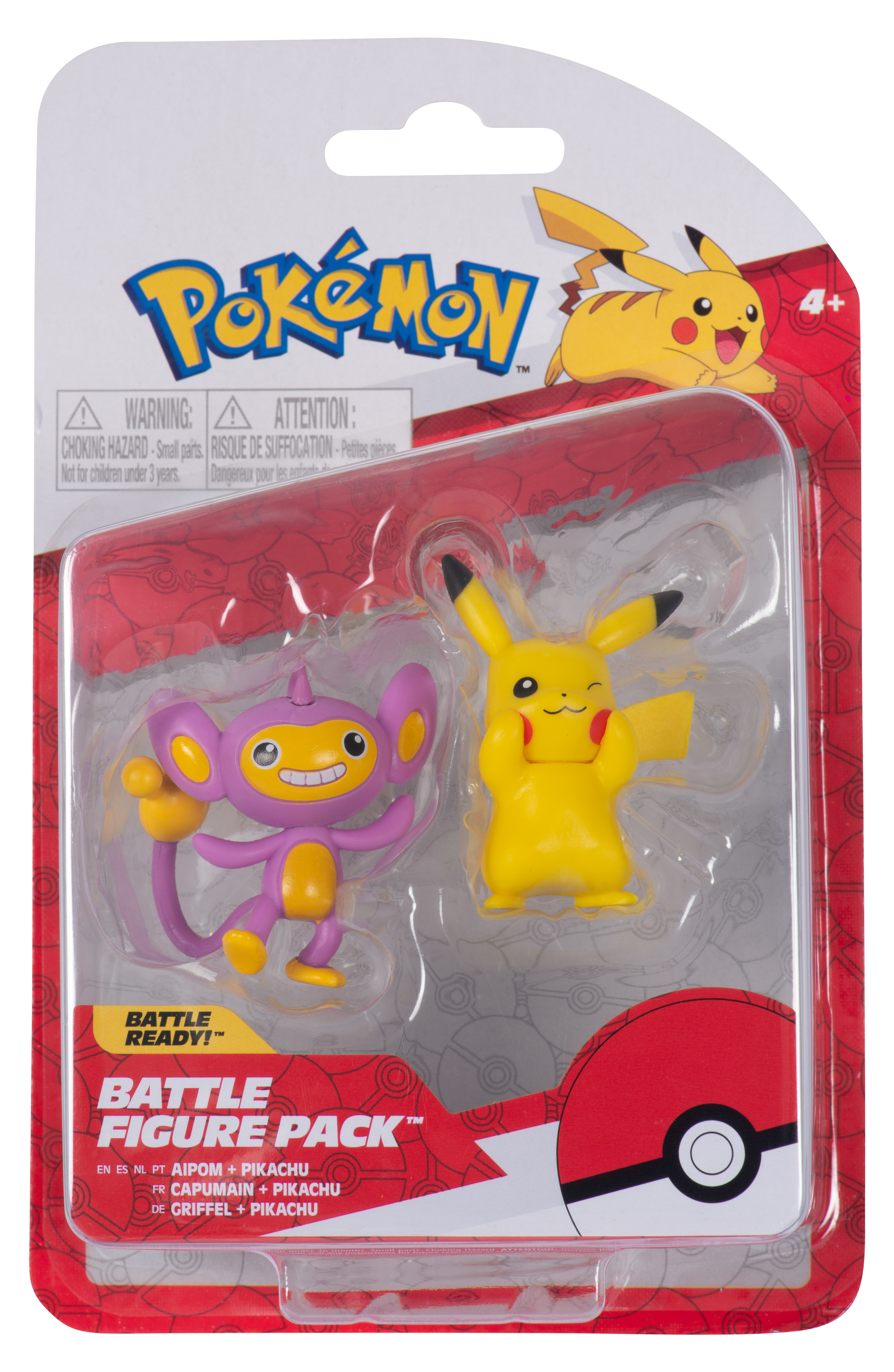 Pokémon - Battle Figure Pack - Pikachu & Griffel