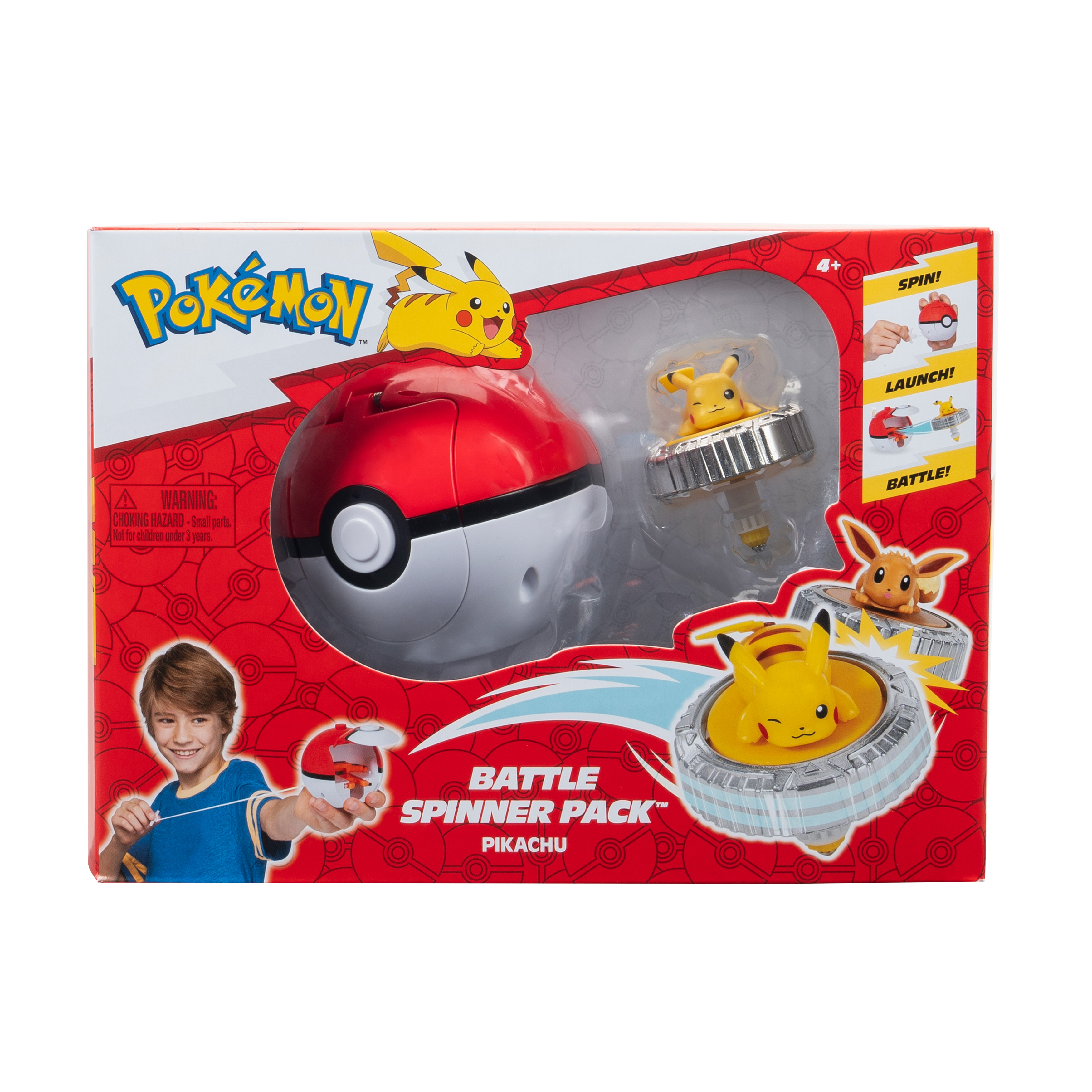 Pokémon - Battle Spinner Game Single - Pikachu & Pokéball