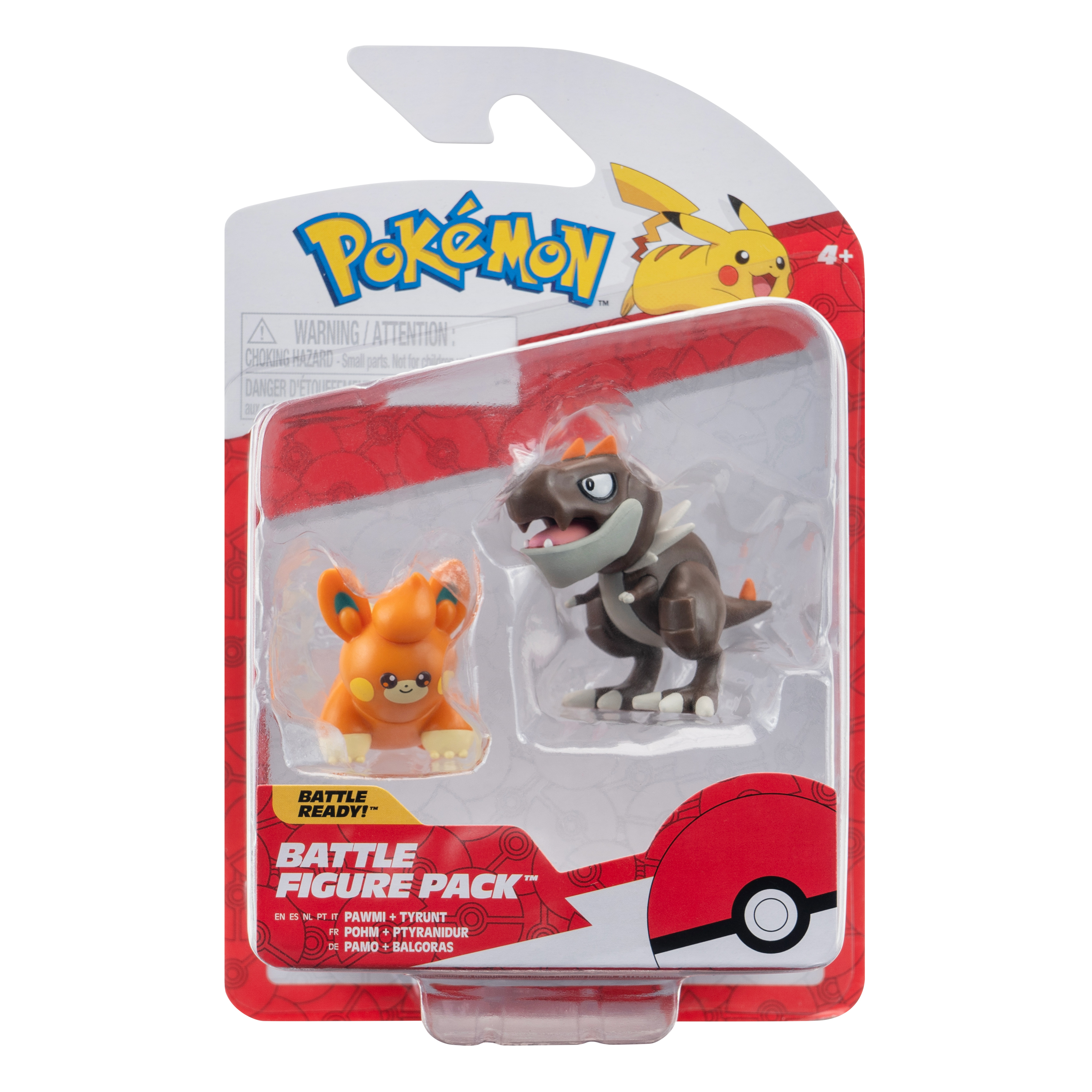 Pokémon - Battle Figur 2er Pack - Balgoras & Pamo