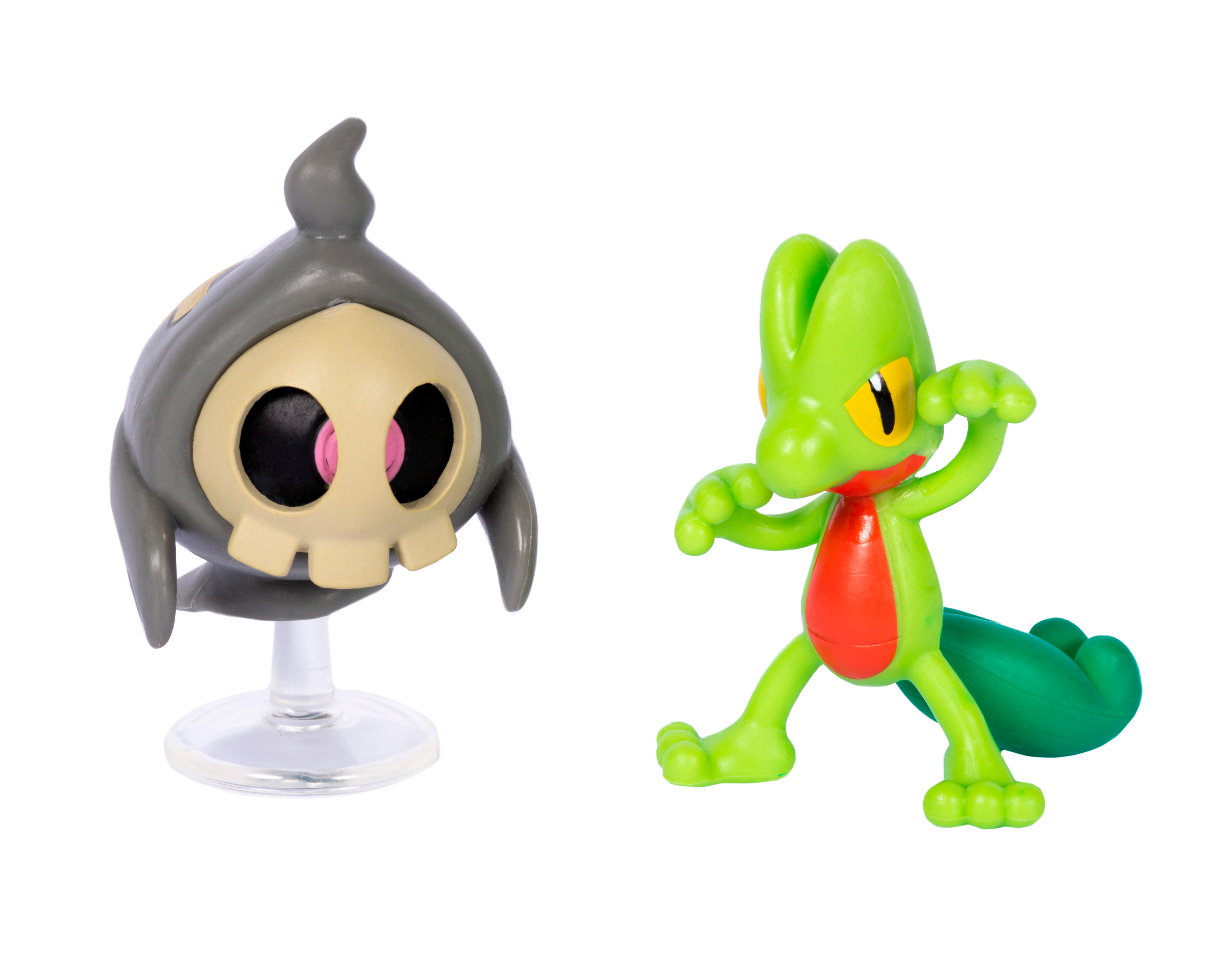 Pokémon - Battle Figure Pack - Geckarbor & Zwirrlicht