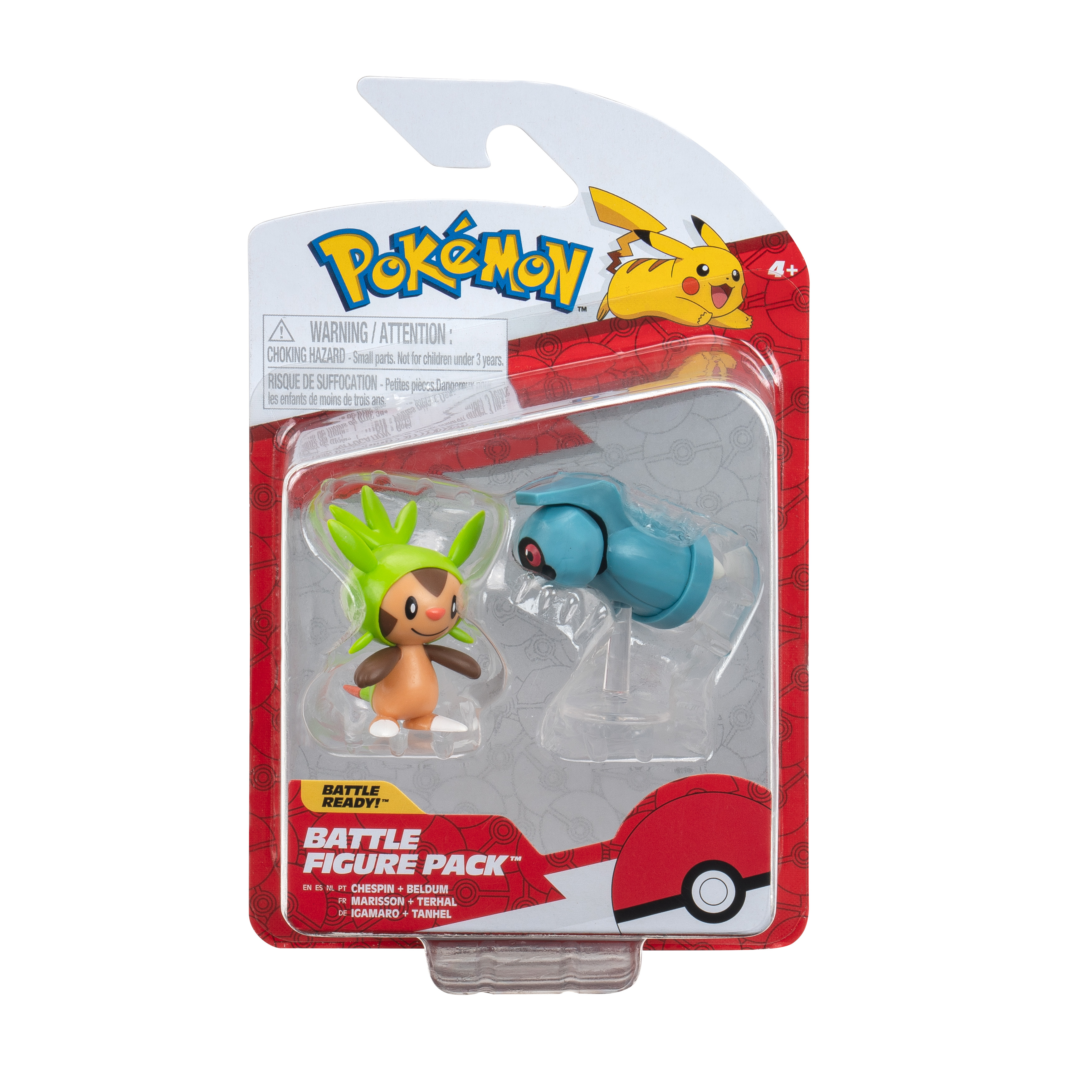 Pokémon - Battle Figur 2er Pack - Igamaro & Tanhel