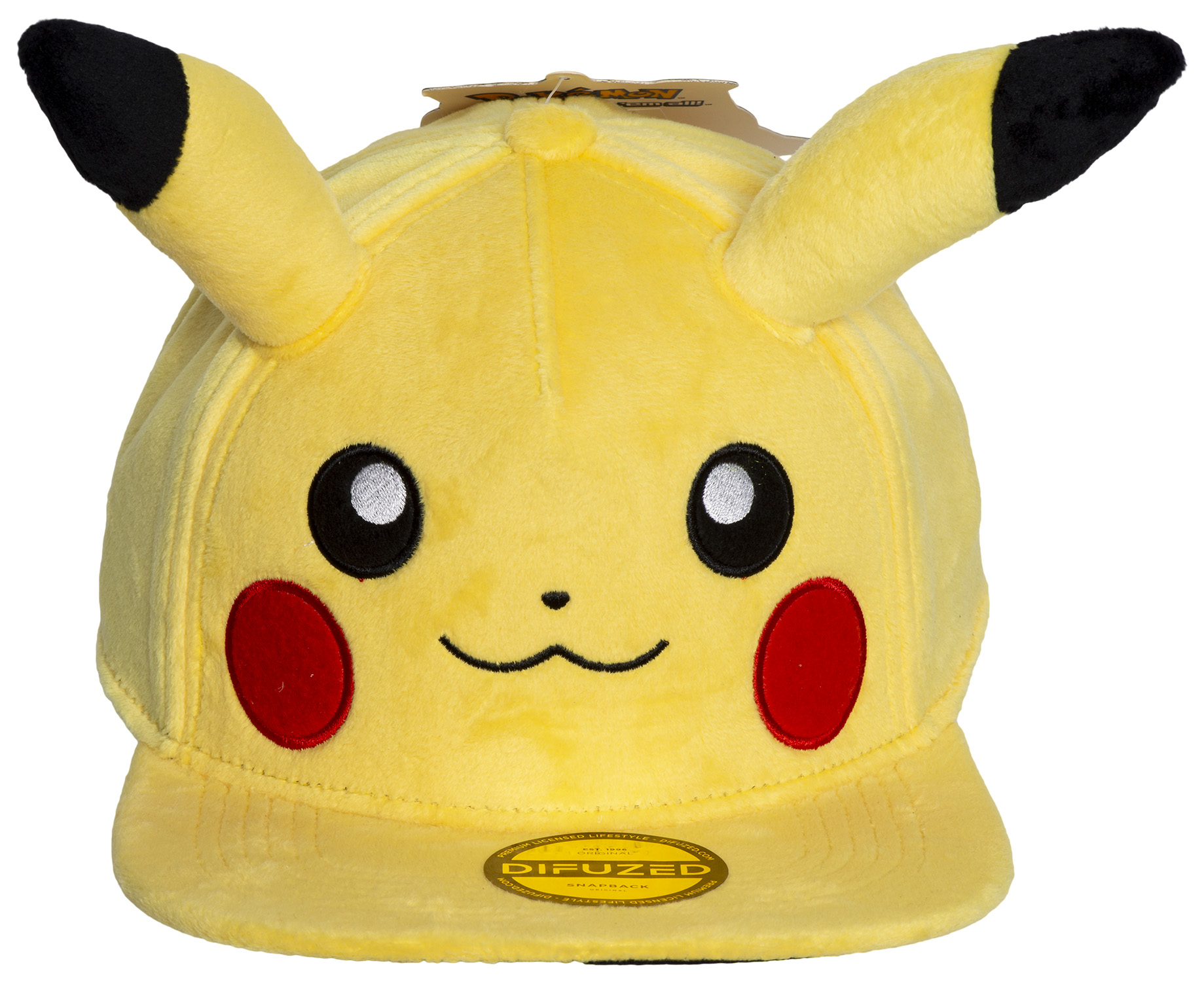 Pokémon - Kappe - Pikachu Plüsch Pokémon - Kappe - Pikachu Plüsch