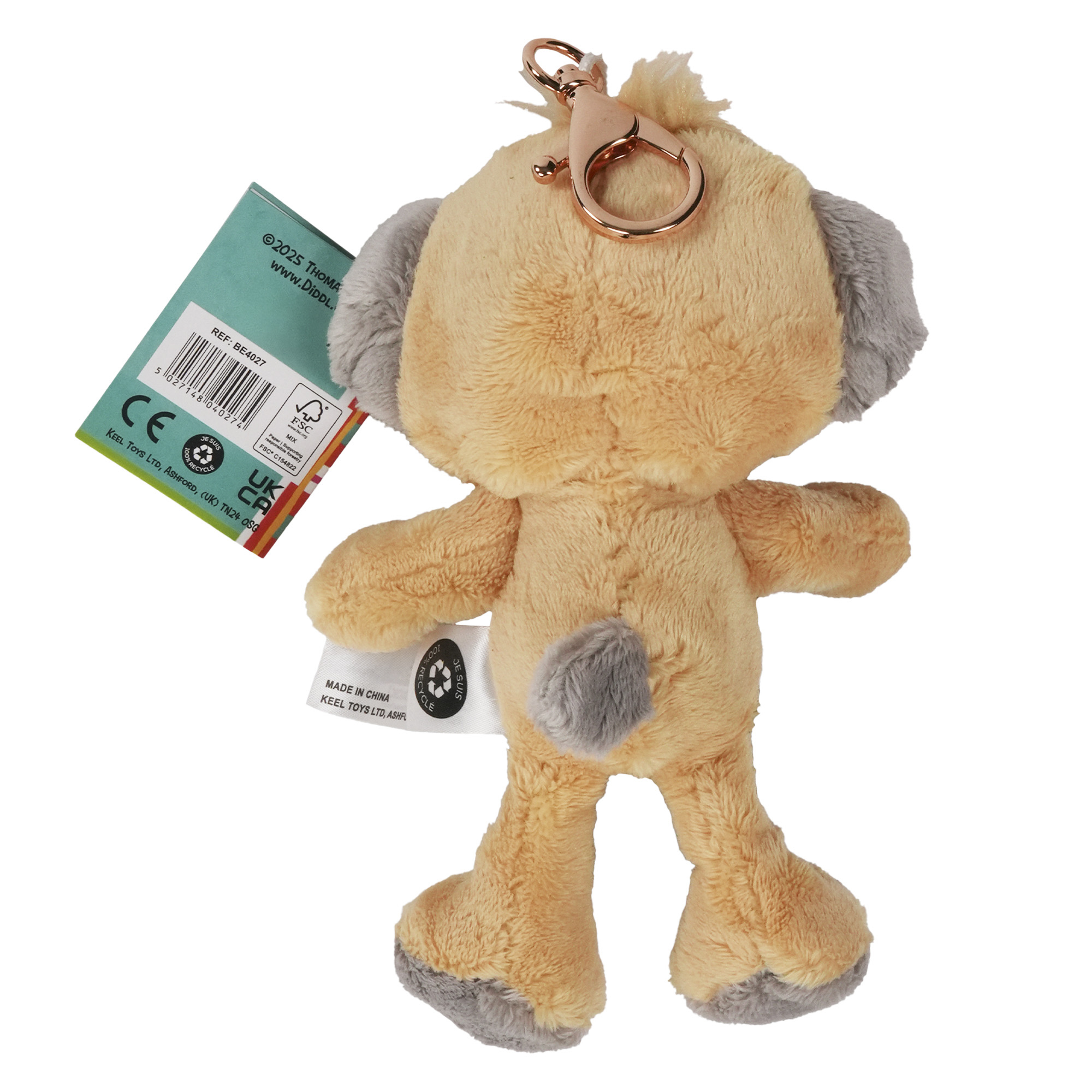 Diddl - Plüsch Schlüsselanhänger Pimboli 15cm