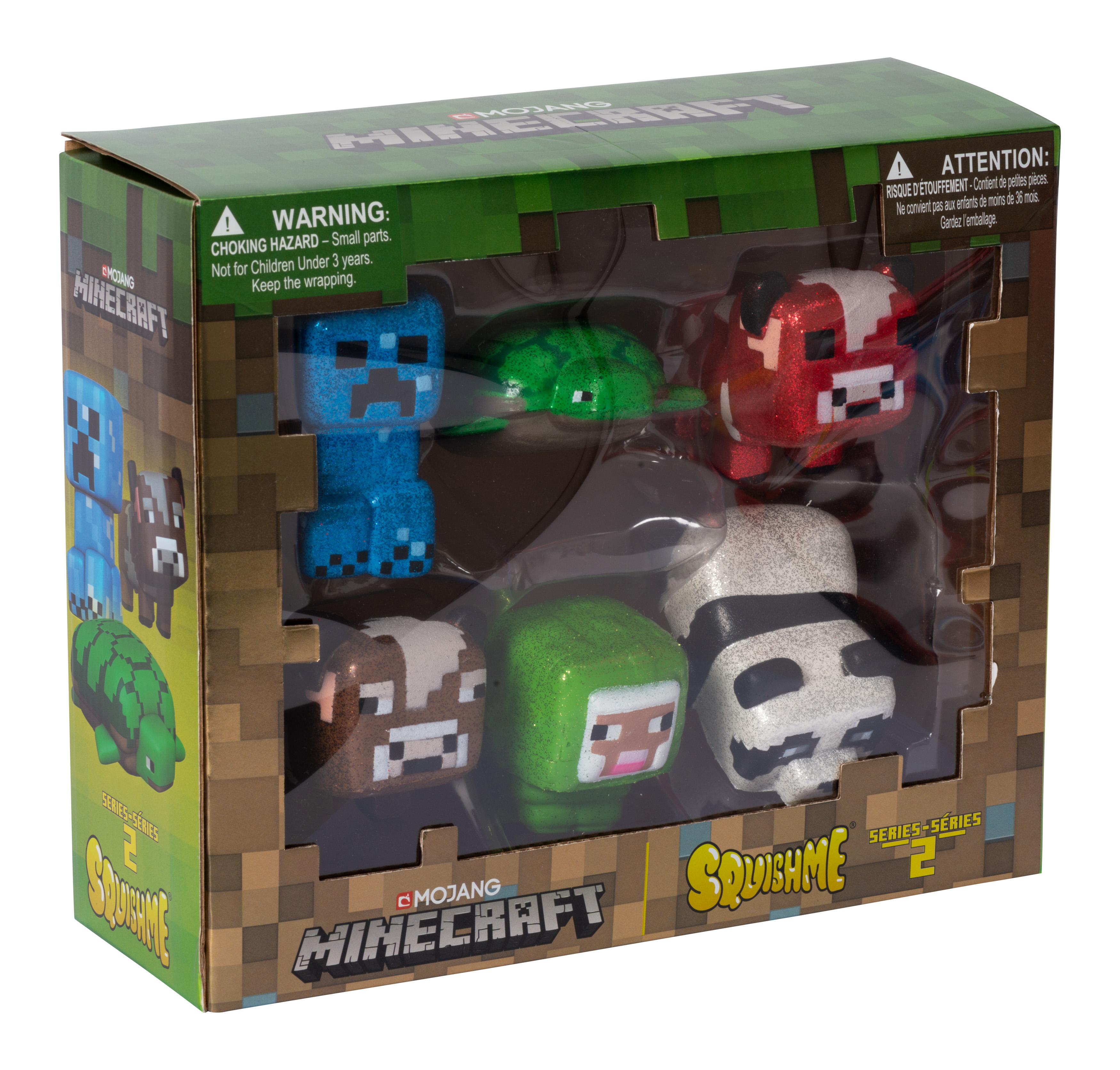 Minecraft - SquishMe Serie 2 - Collector Box Minecraft - SquishMe Serie 2 - Collector Box