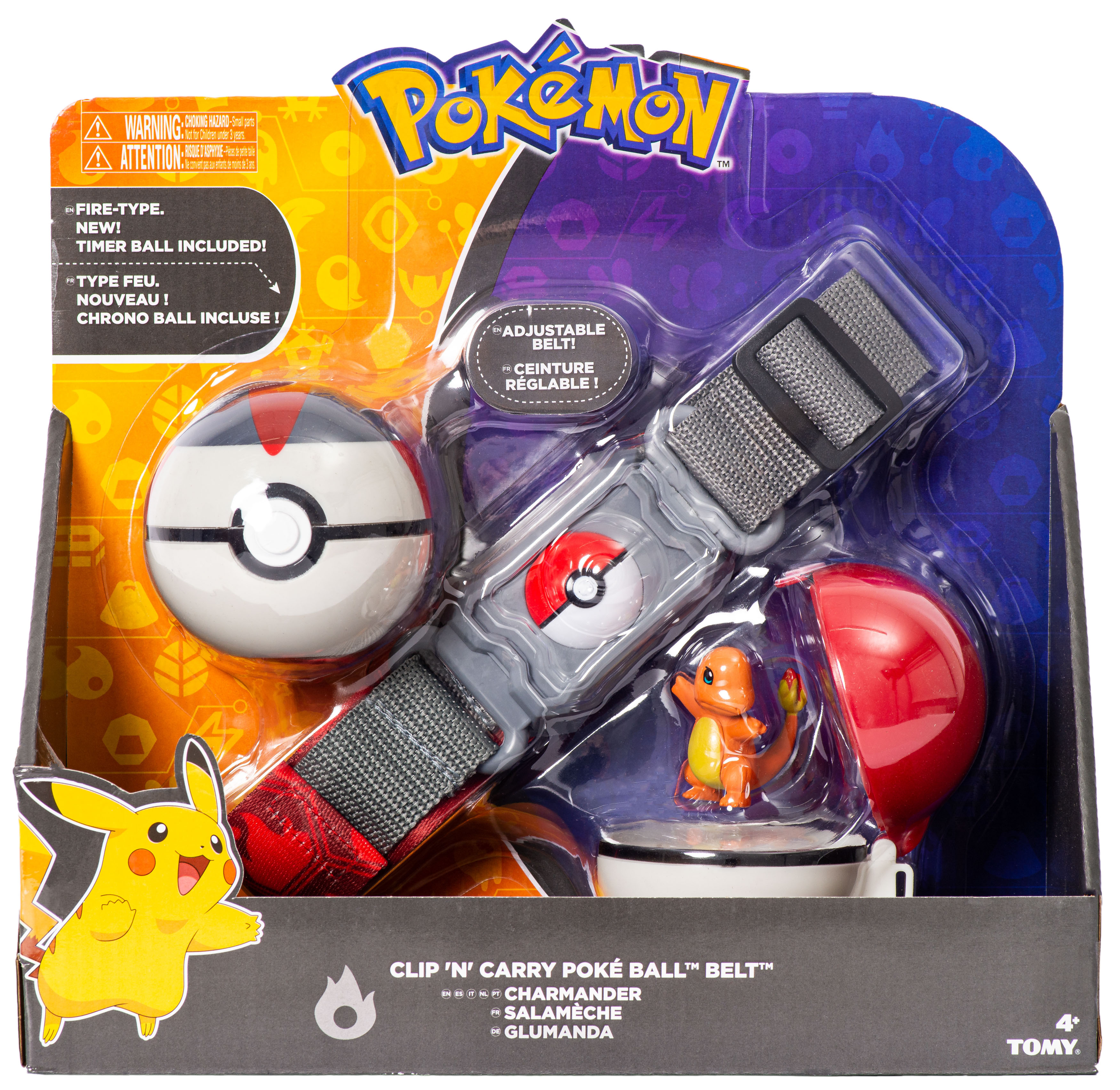 Pokémon - Clip'n Carry Gürtel - Glumanda Pokémon - Clip'n Carry Gürtel - Glumanda