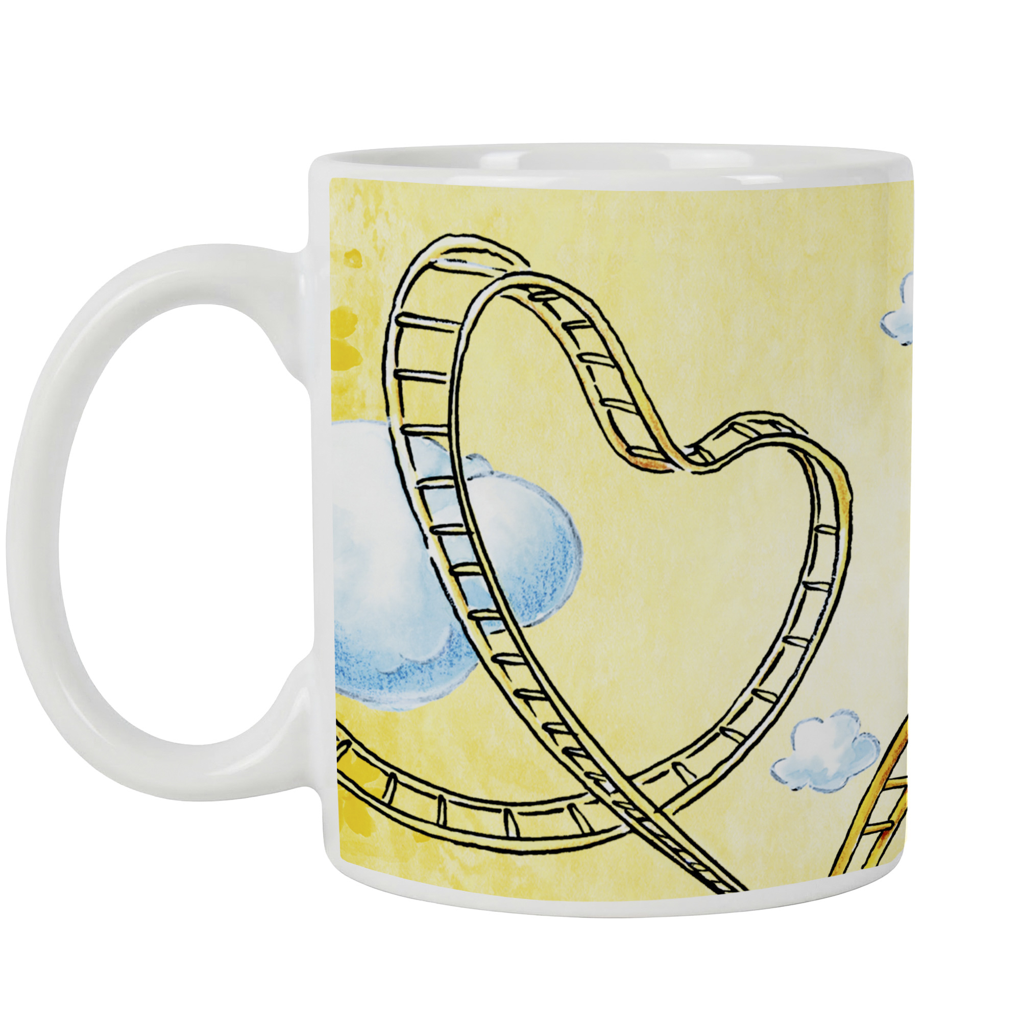 Diddl - Tasse gelb