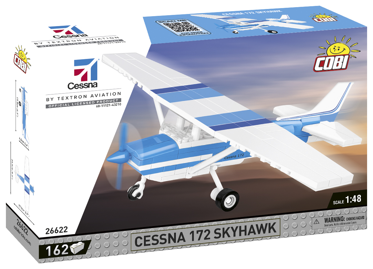 Cobi - Cessna 172 weiß-blau