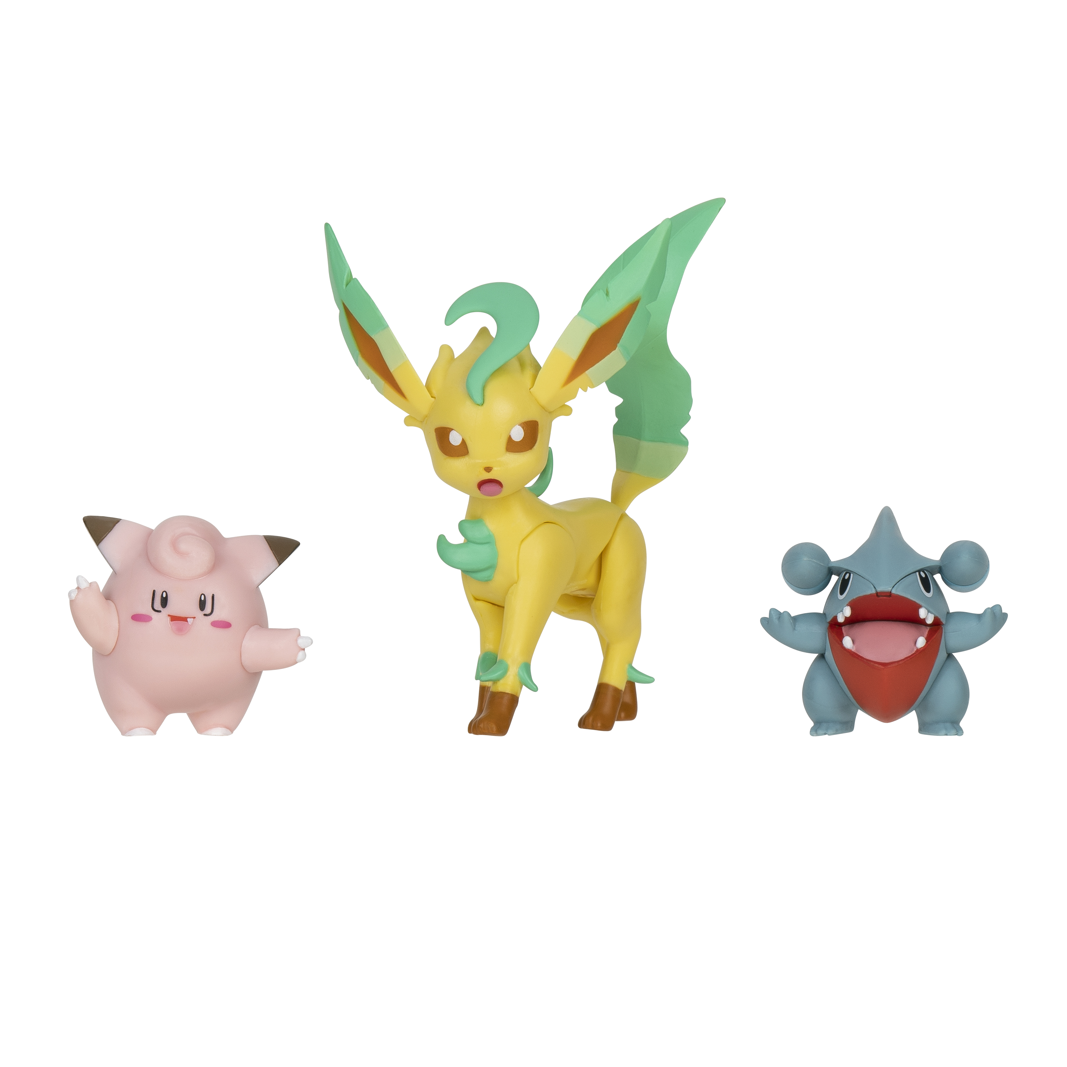 Pokémon - Battle Figur 3er Pack - Piepi, Kaumalat & Folipurba