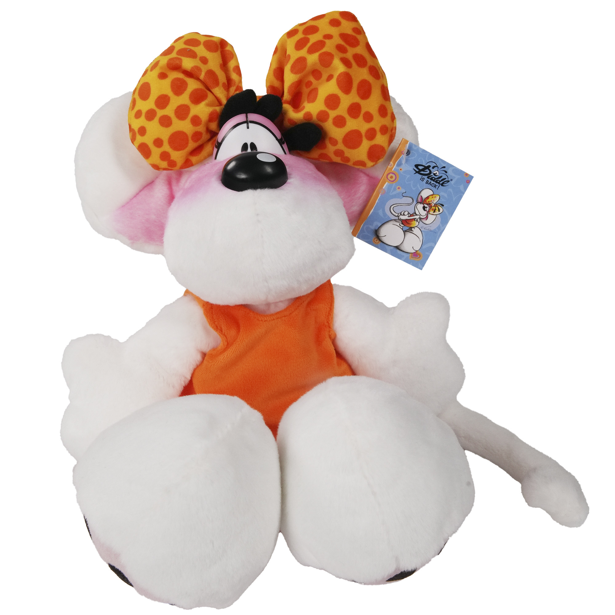 Diddl - Plüsch orange 30cm