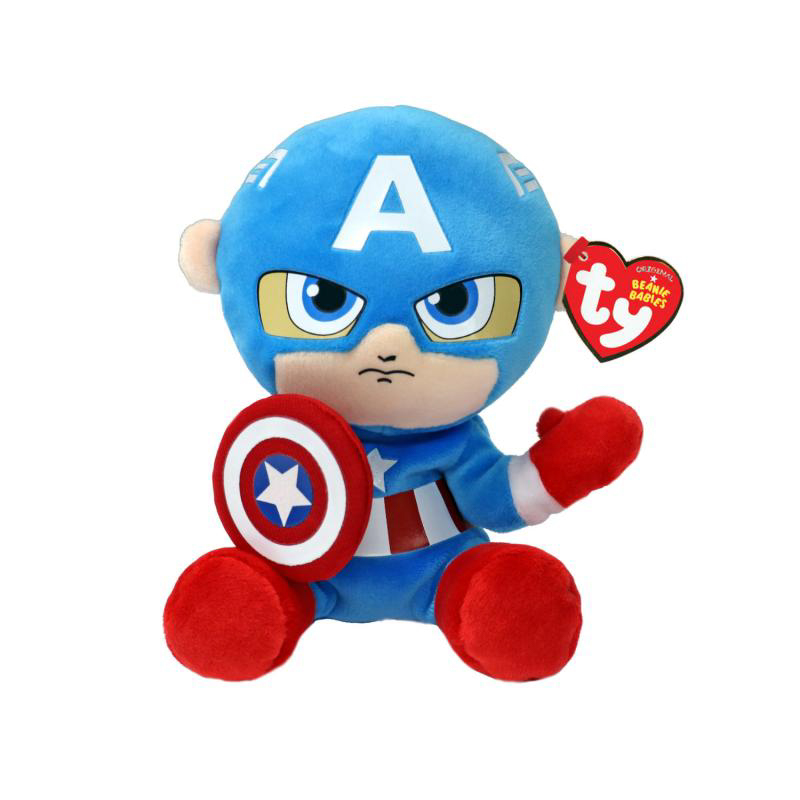 Ty Beanie Babies - Marvel - Captain America 15 cm Ty Beanie Babies - Marvel - Captain America 15 cm