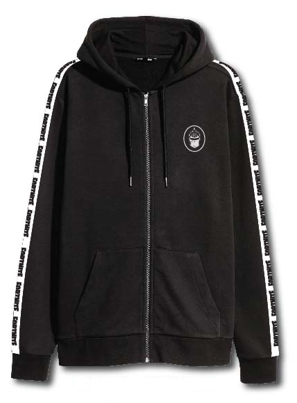 Fortnite Hoodie Logo black/white stripe Größe 140 Fortnite Hoodie Logo black/white stripe Größe 140