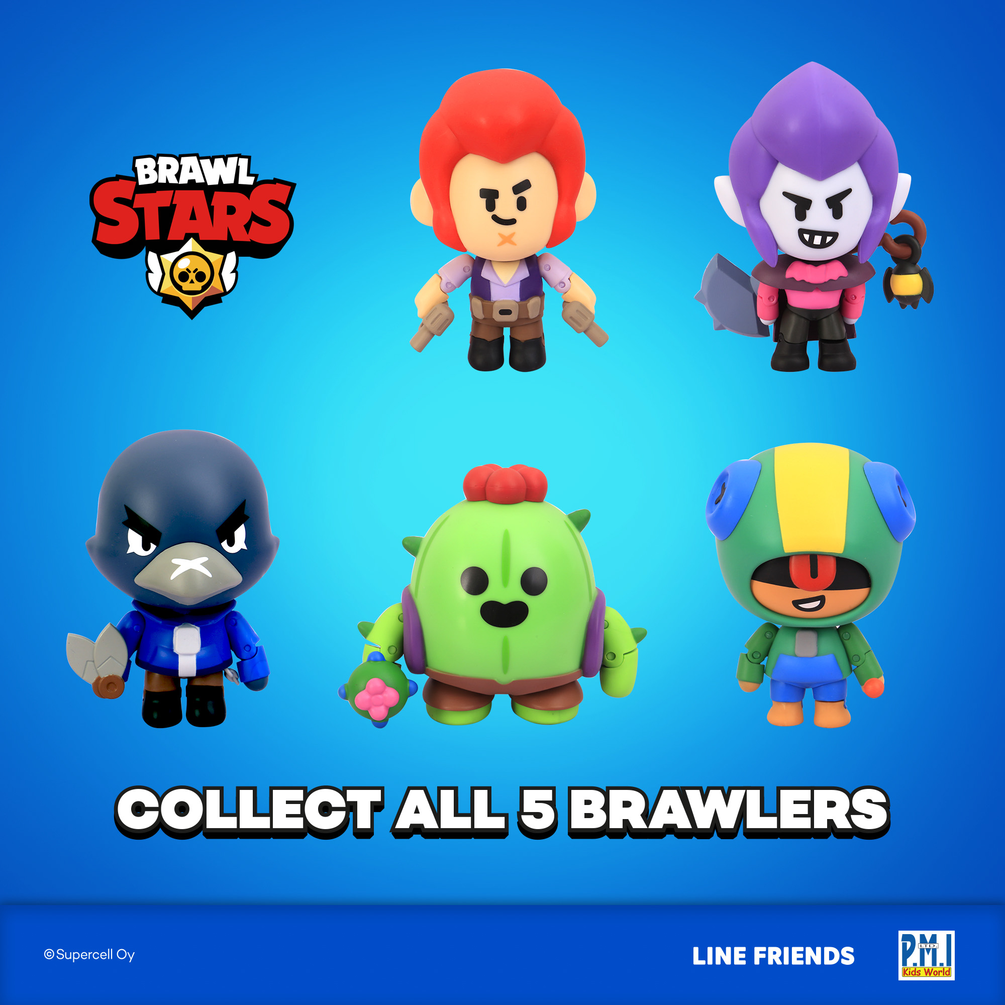 Brawl Stars - Actionfiguren