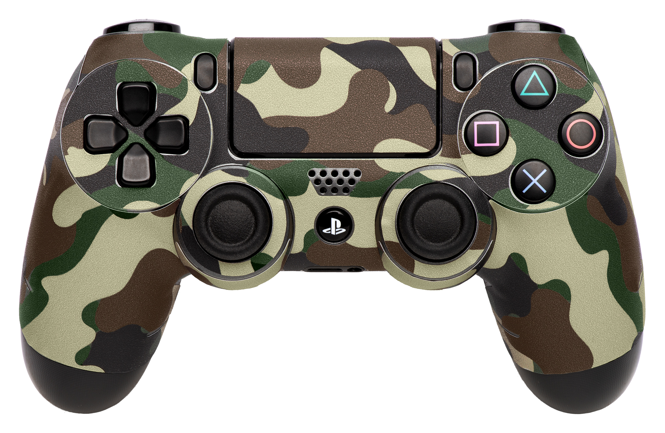 Skins - Sticker für PlayStation 4 Controller (Camo Green) Skins - Sticker für PlayStation 4 Controller (Camo Green)