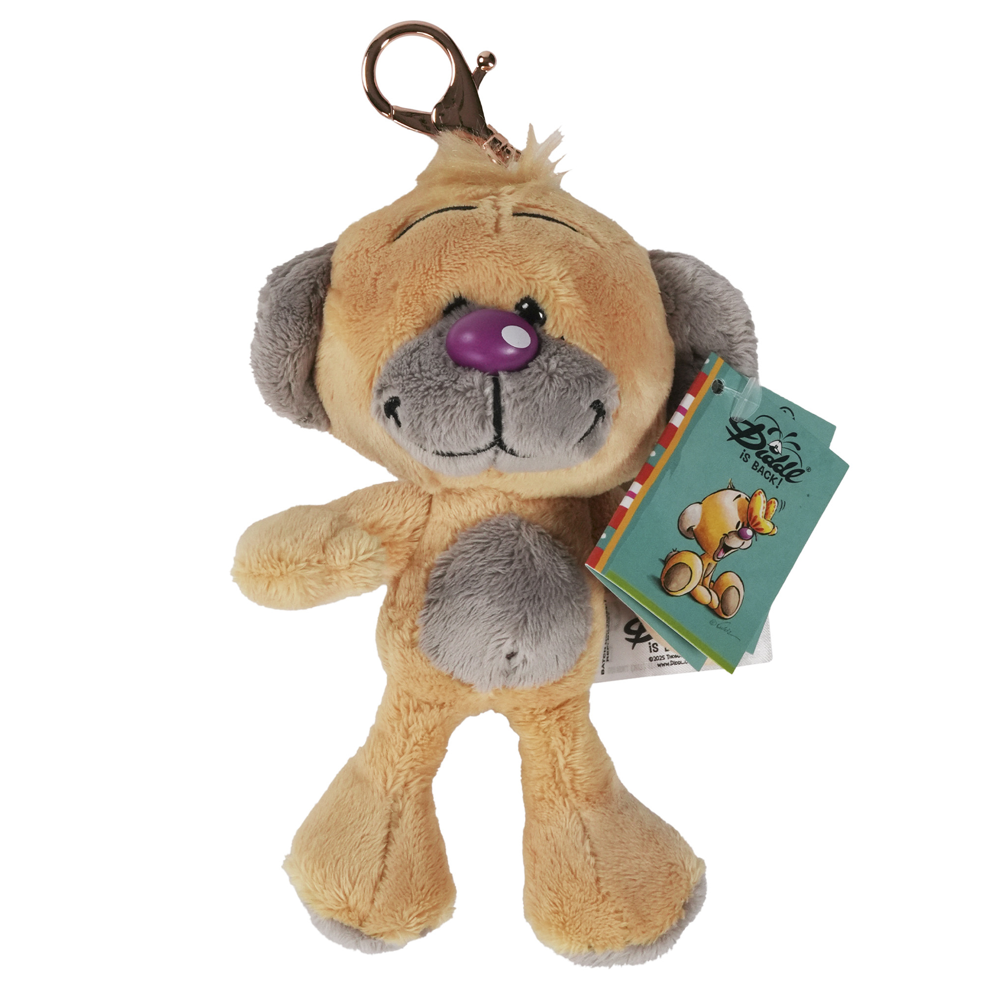 Diddl - Plüsch Schlüsselanhänger Pimboli 15cm