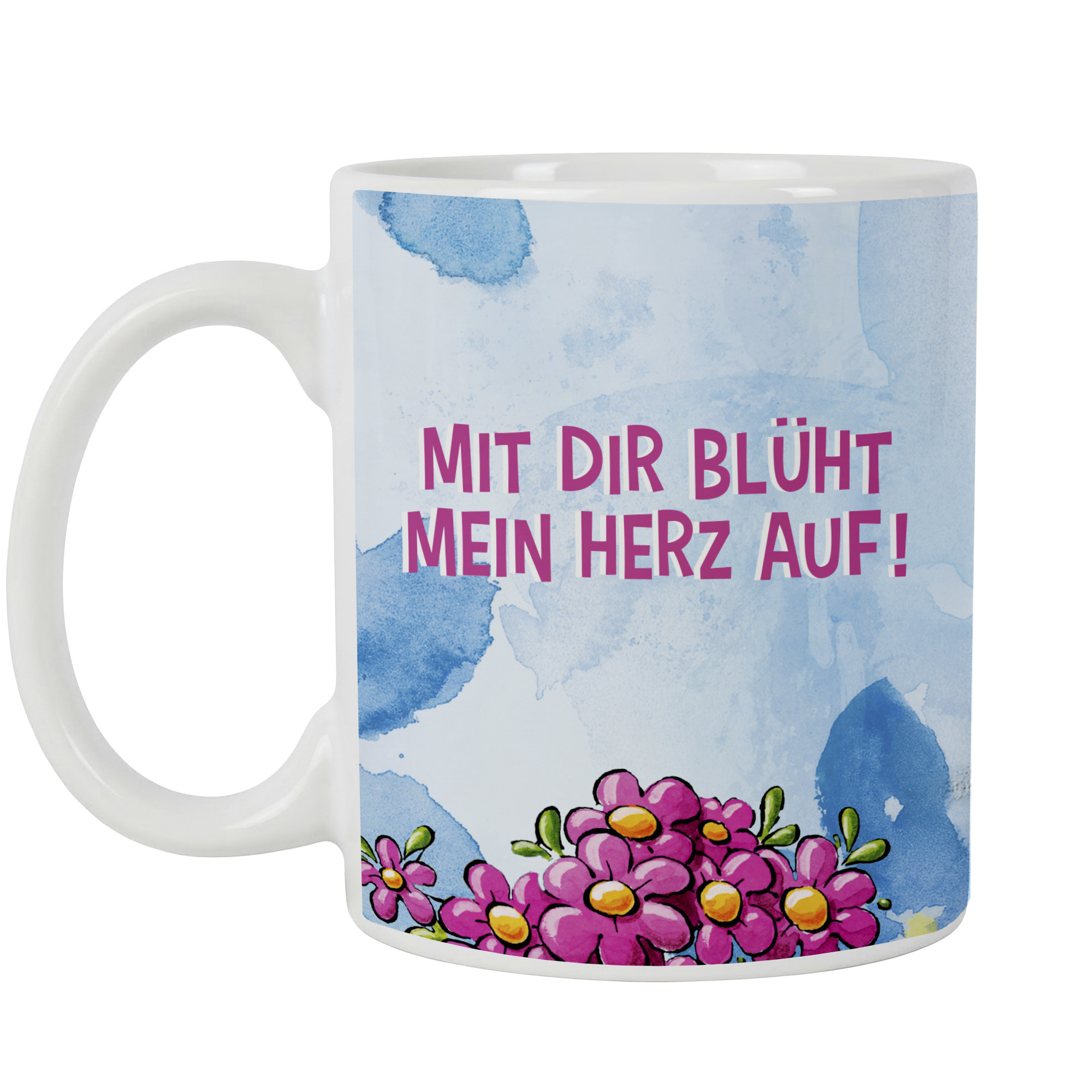 Diddl - Tasse blau