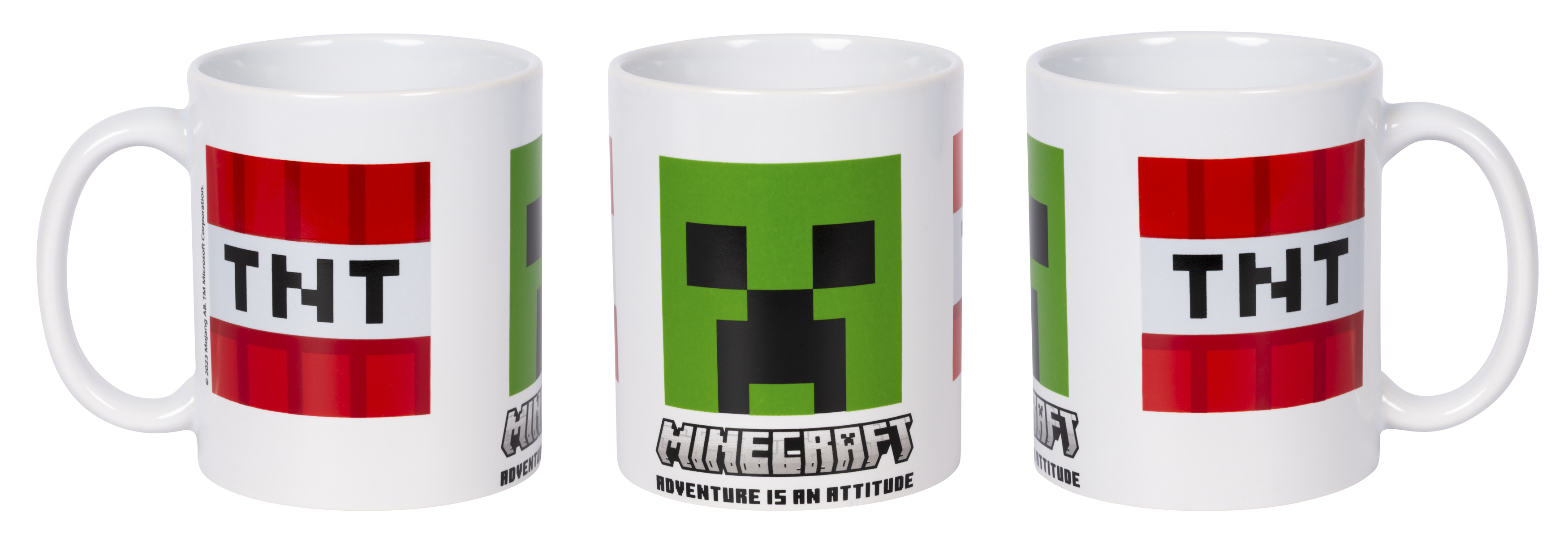 Minecraft - Creeper & TNT Tasse