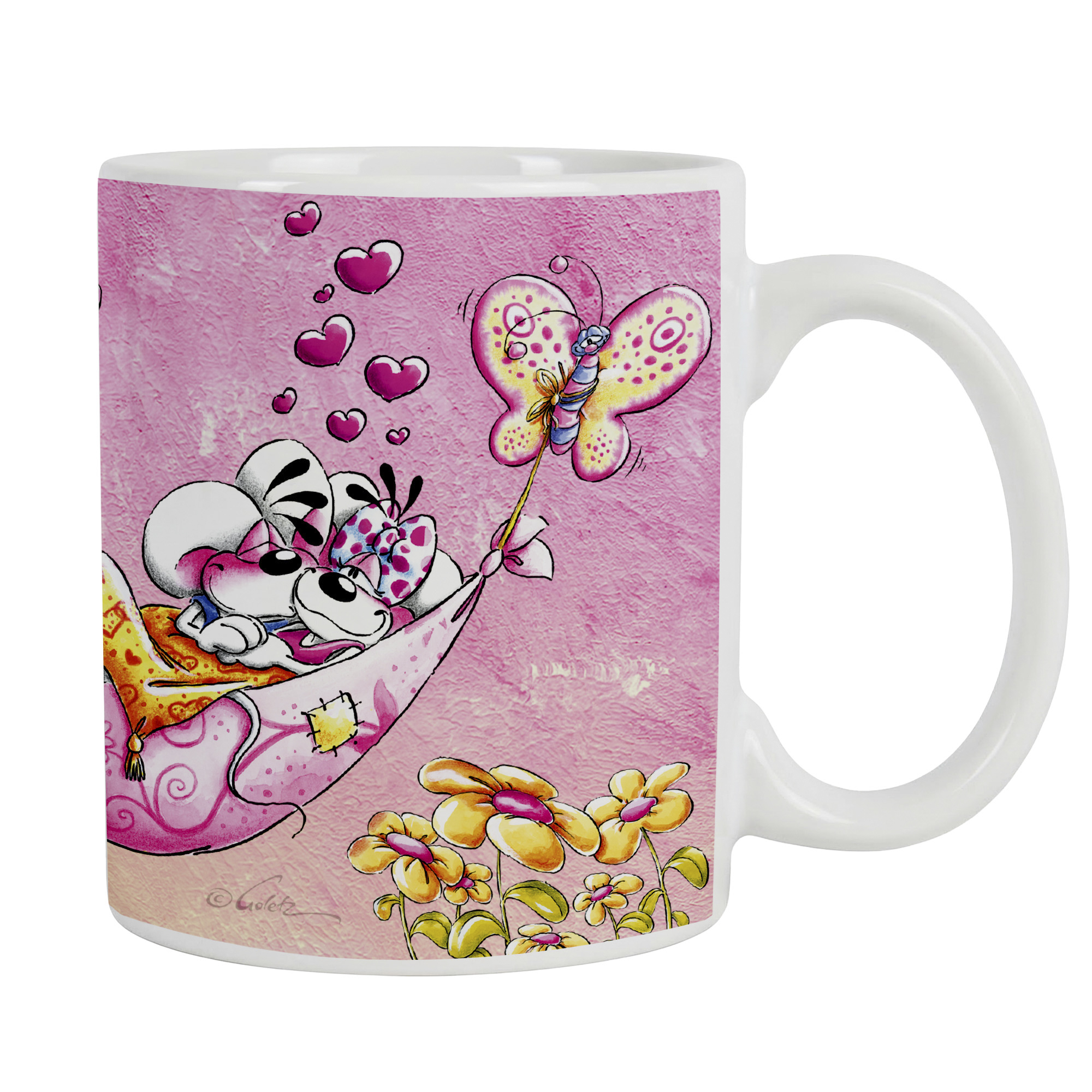 Diddl - Tasse rosa